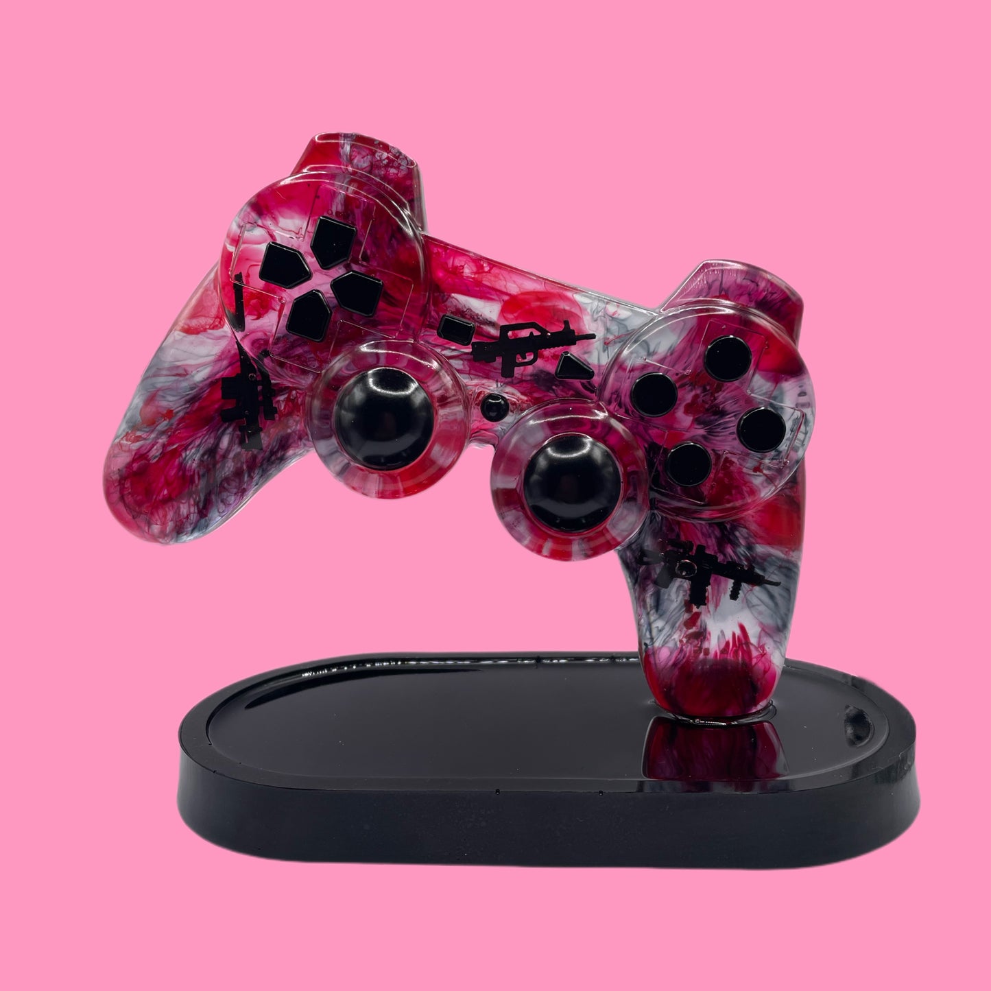 Manette Red & Gun