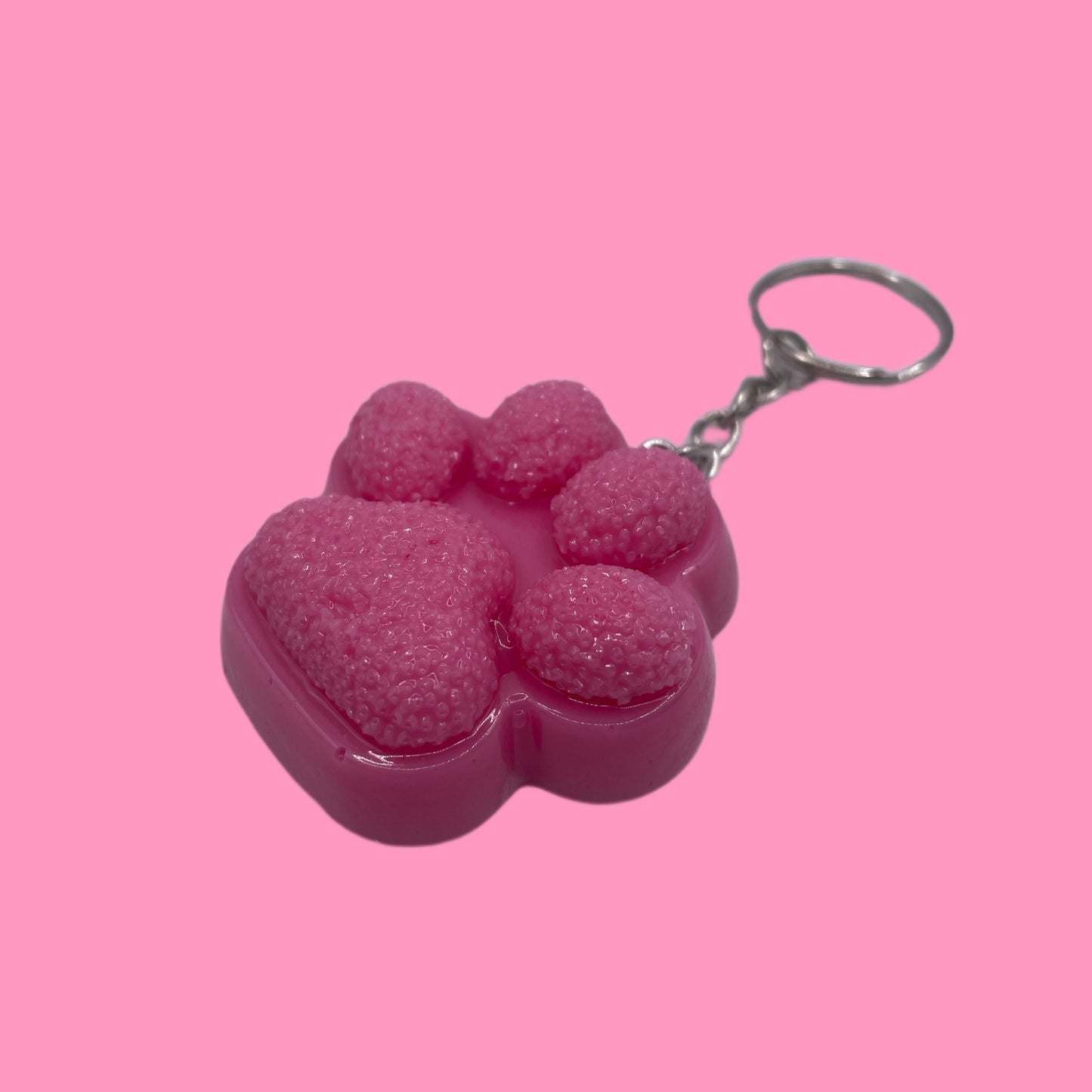 Porte-clé patte cristal