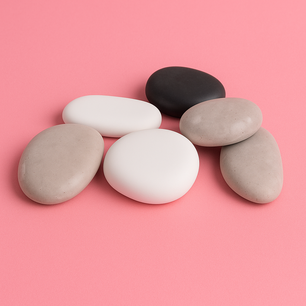 Silicone mold - 3 large stones