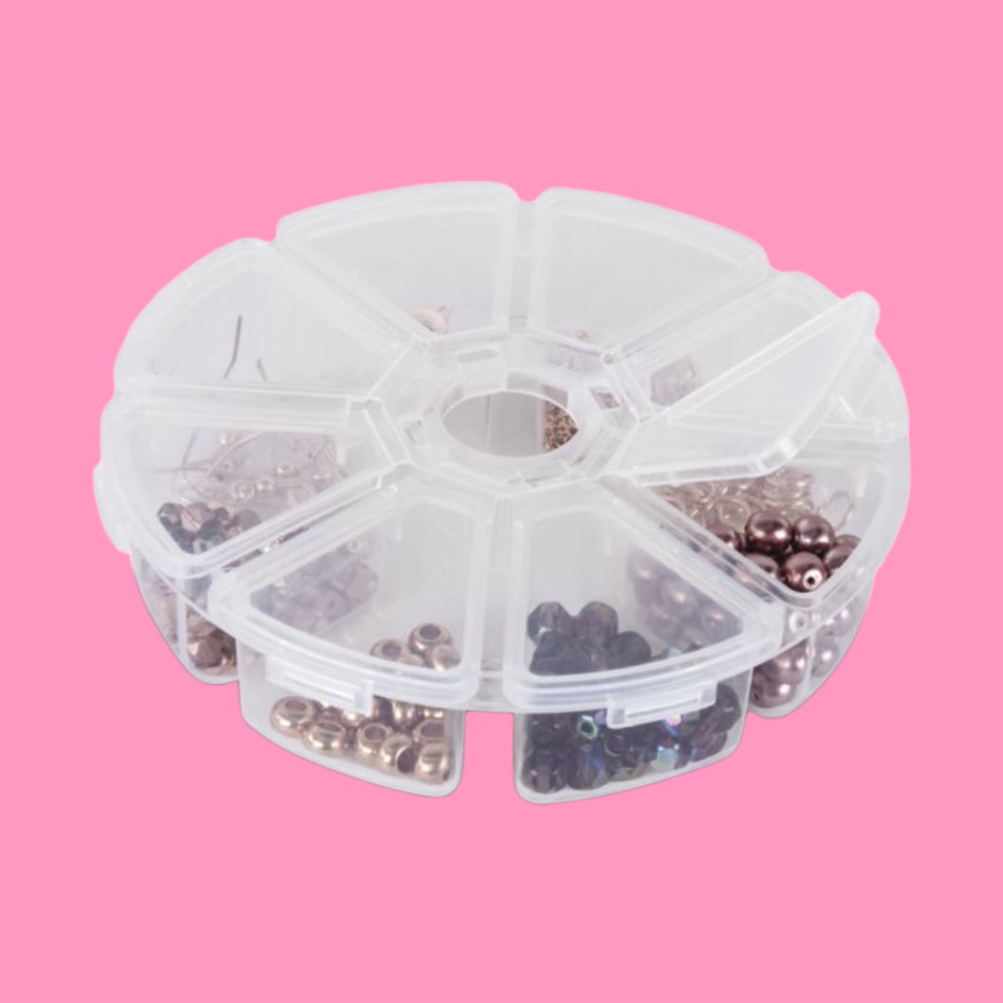 Round storage box with handle, ø13cm
