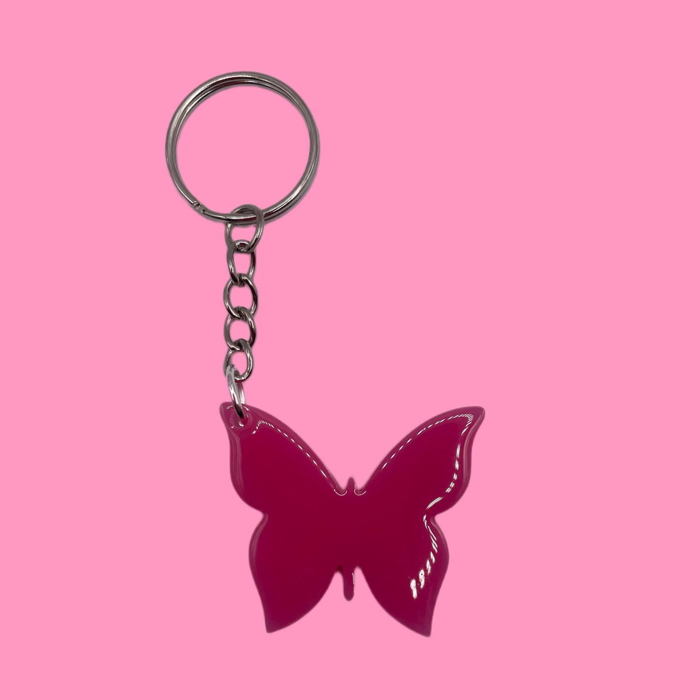 Porte-clé Papillon Barbie Pink