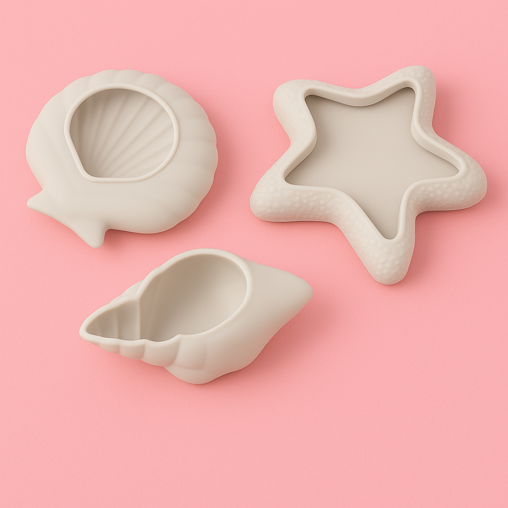 Starfish + Seashell Silicone Mold Kit
