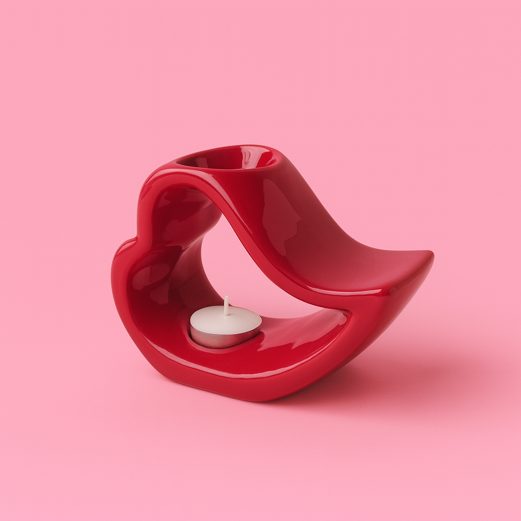 Brûleur Coeur - Rouge