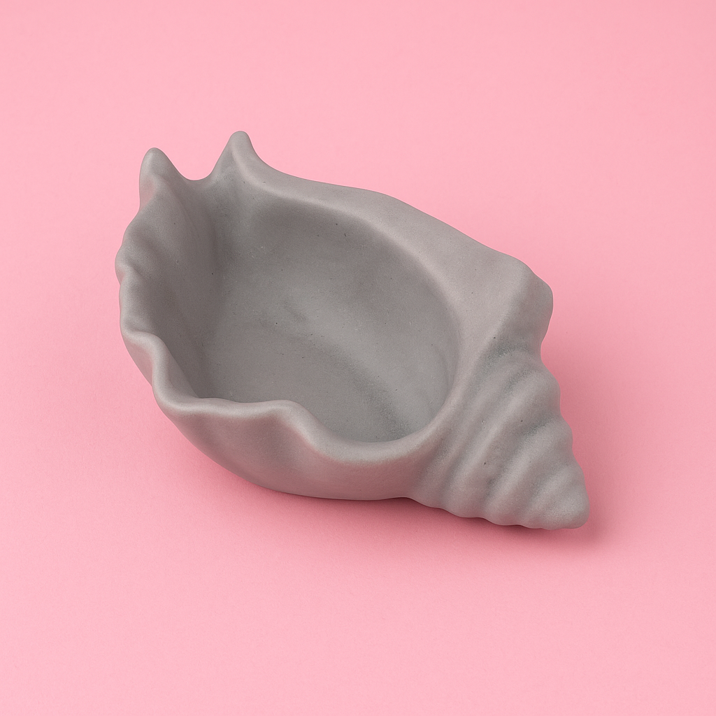 Silicone mold, conch shell shape