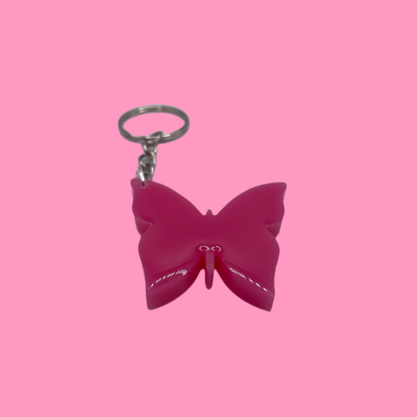 Porte-clé Papillon Barbie Pink