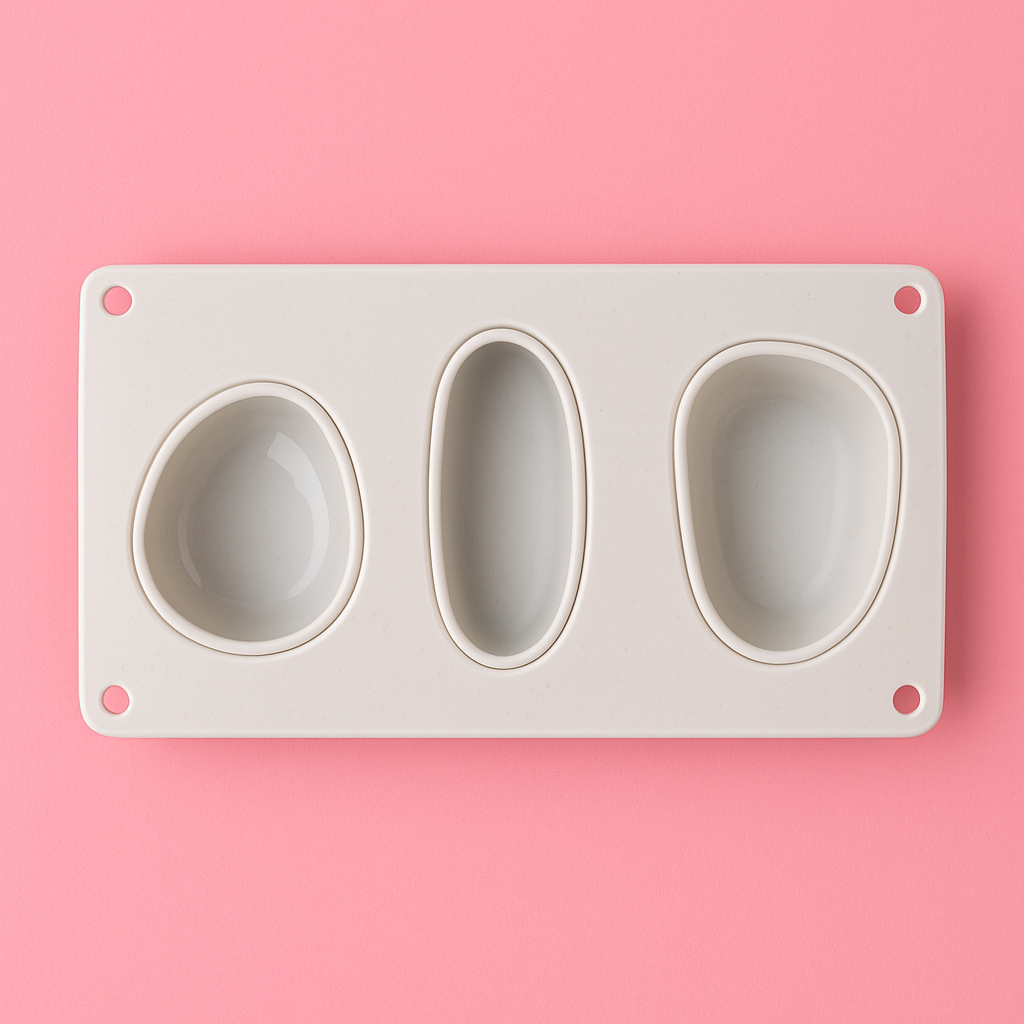 Silicone mold - 3 large stones