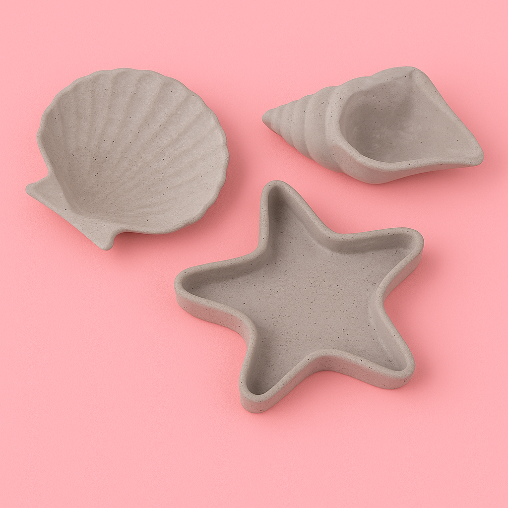 Starfish + Seashell Silicone Mold Kit