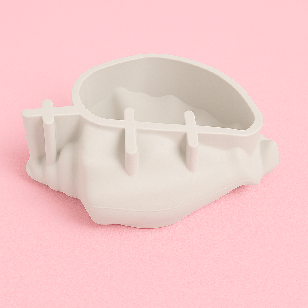 Silicone mold, conch shell shape