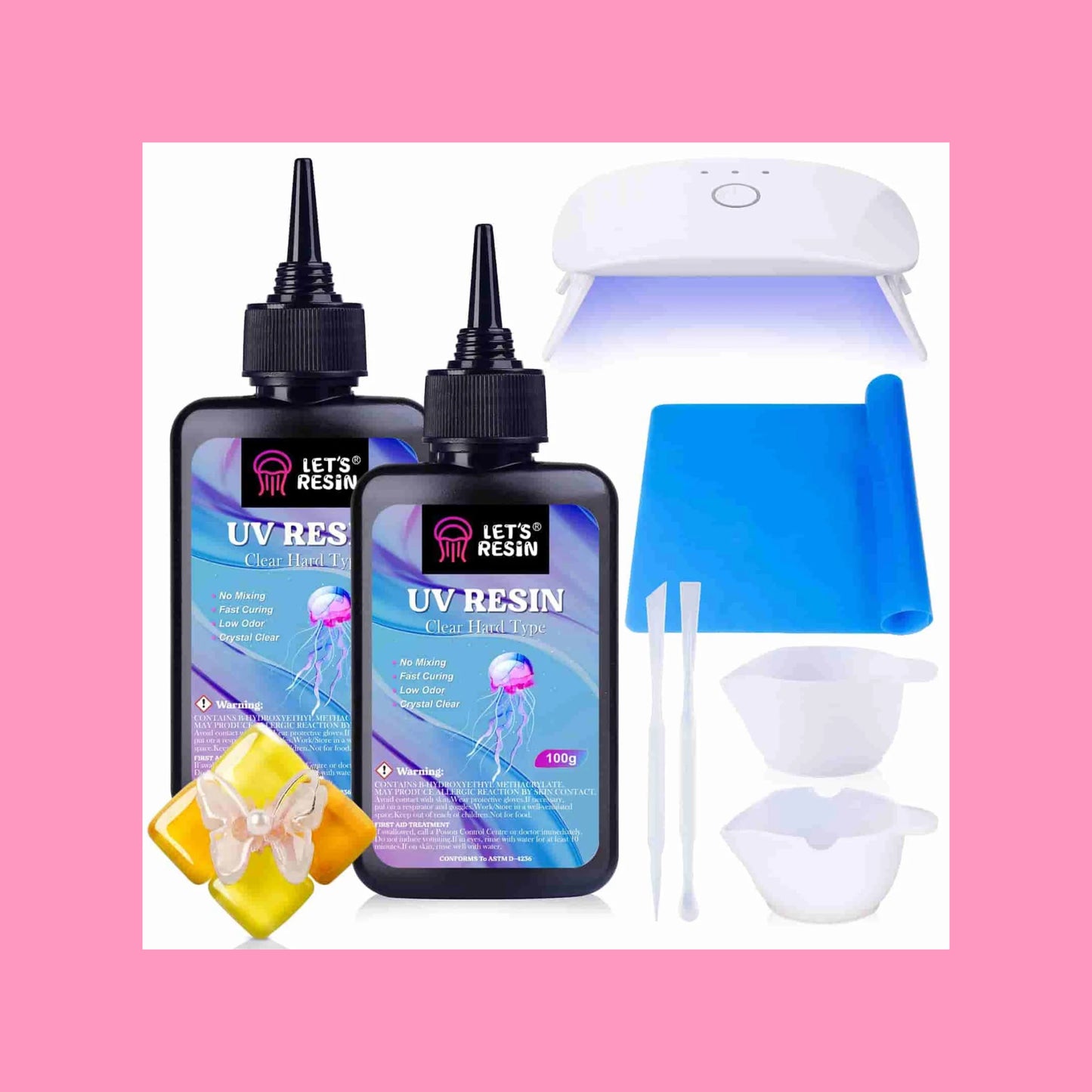UV Resin - Kit with Lamp