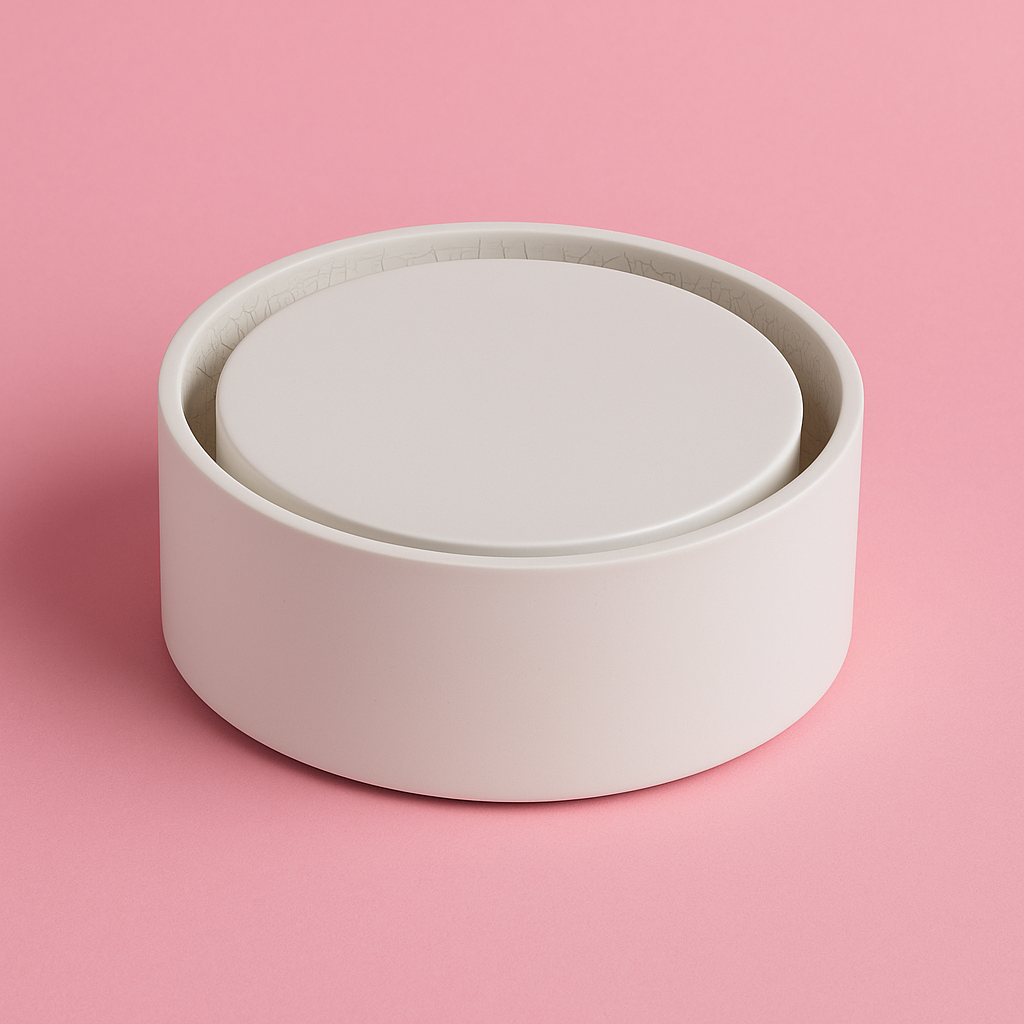 Silicone mold, bowl with elf border.