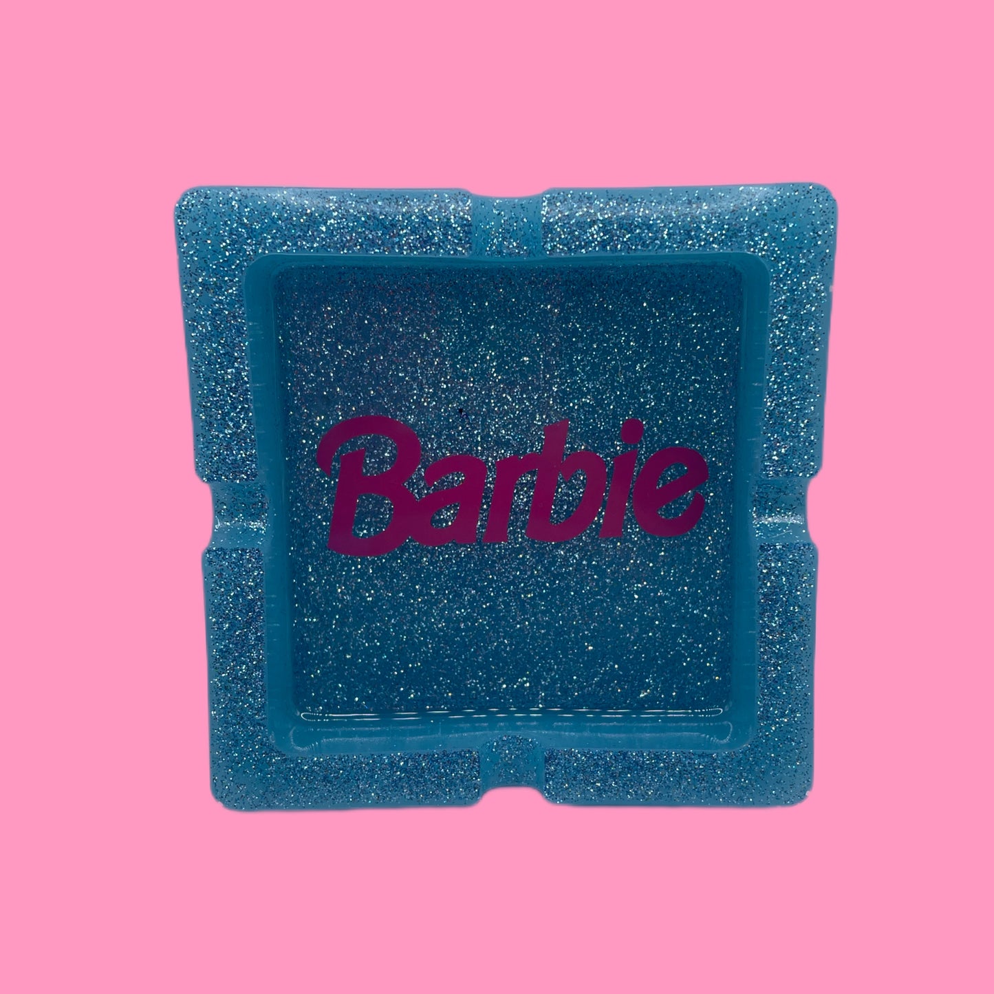 Cendrier Barbie Bleu