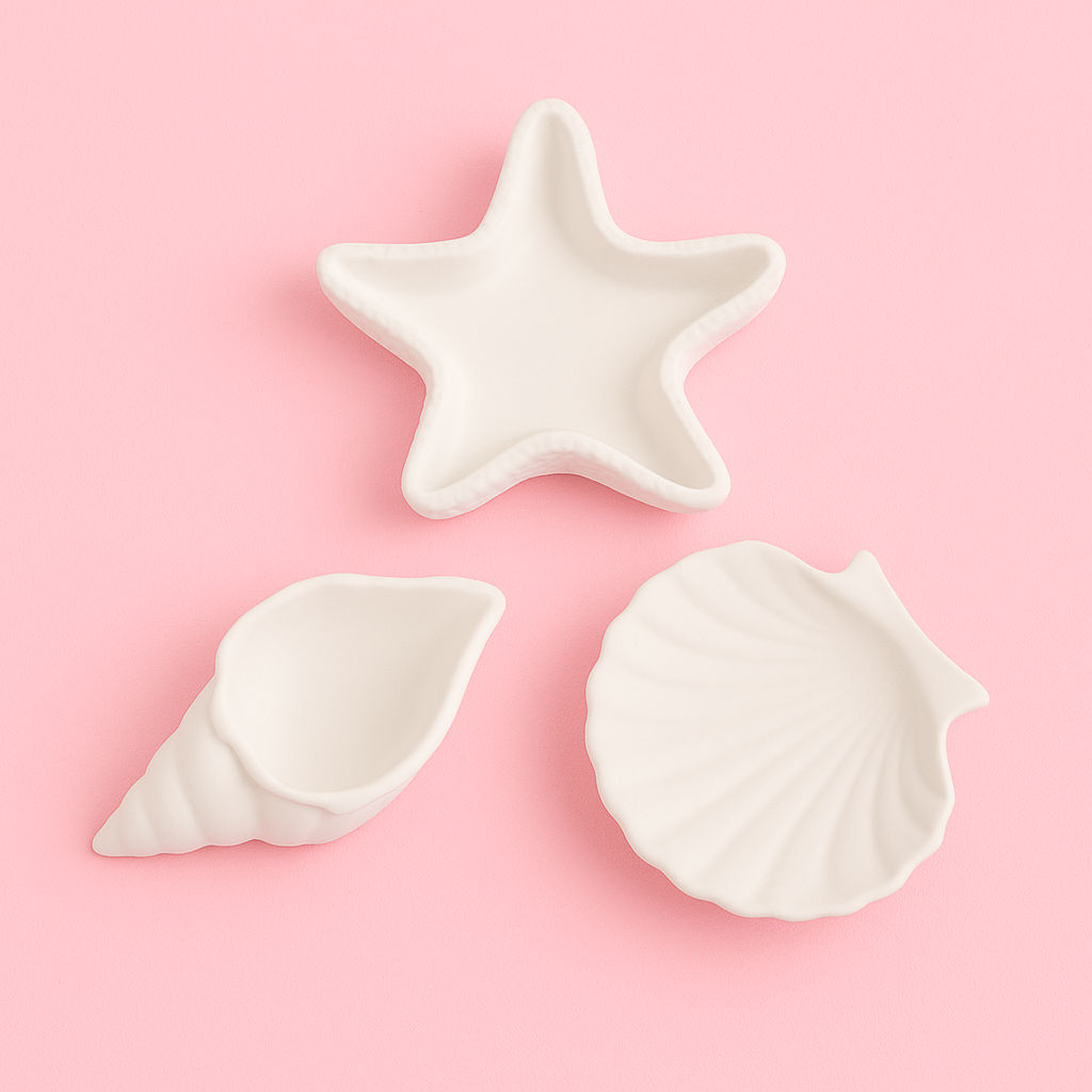 Starfish + Seashell Silicone Mold Kit