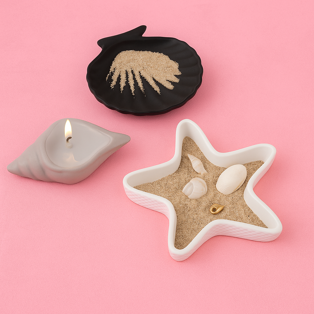 Starfish + Seashell Silicone Mold Kit