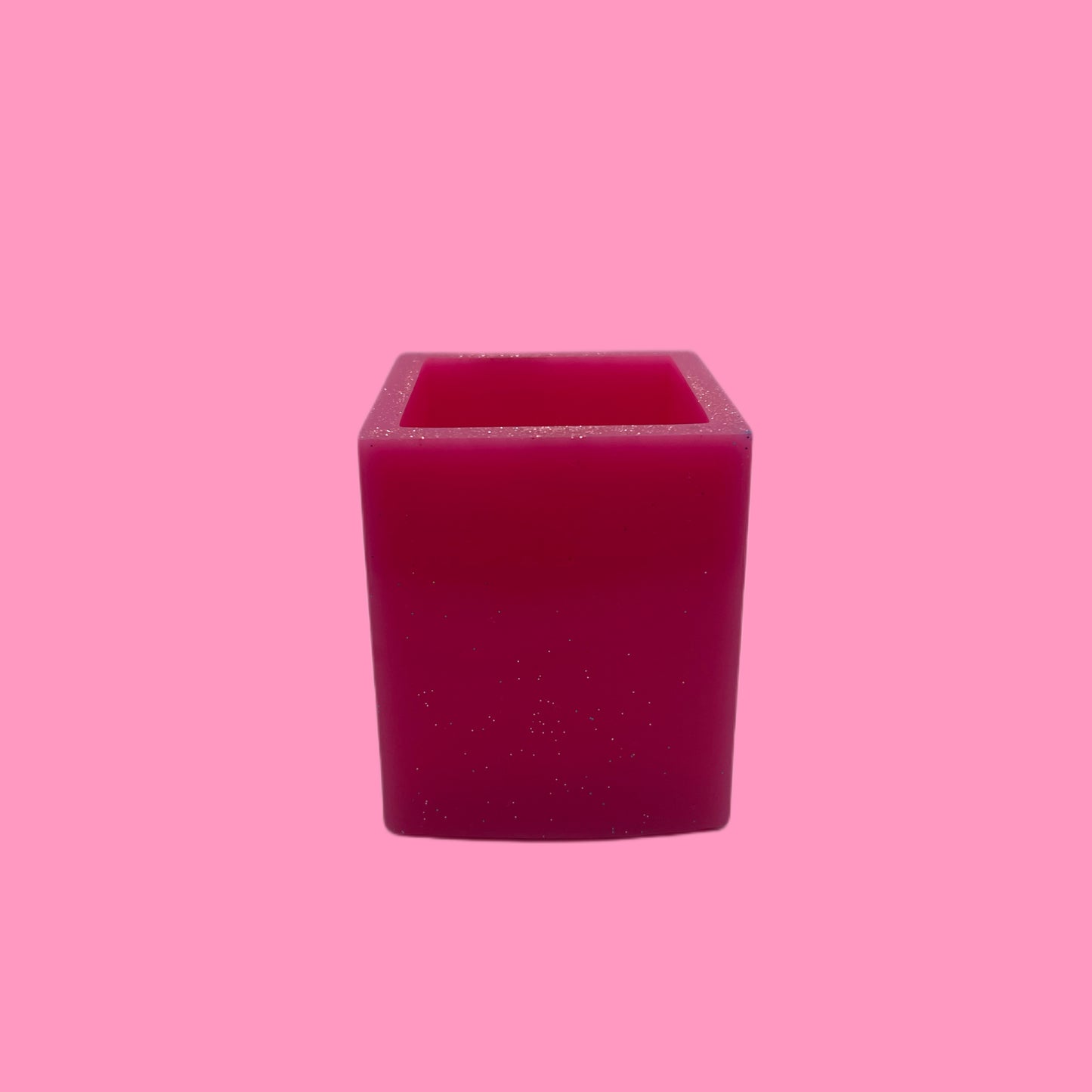 Petit pot carré Barbie Pink
