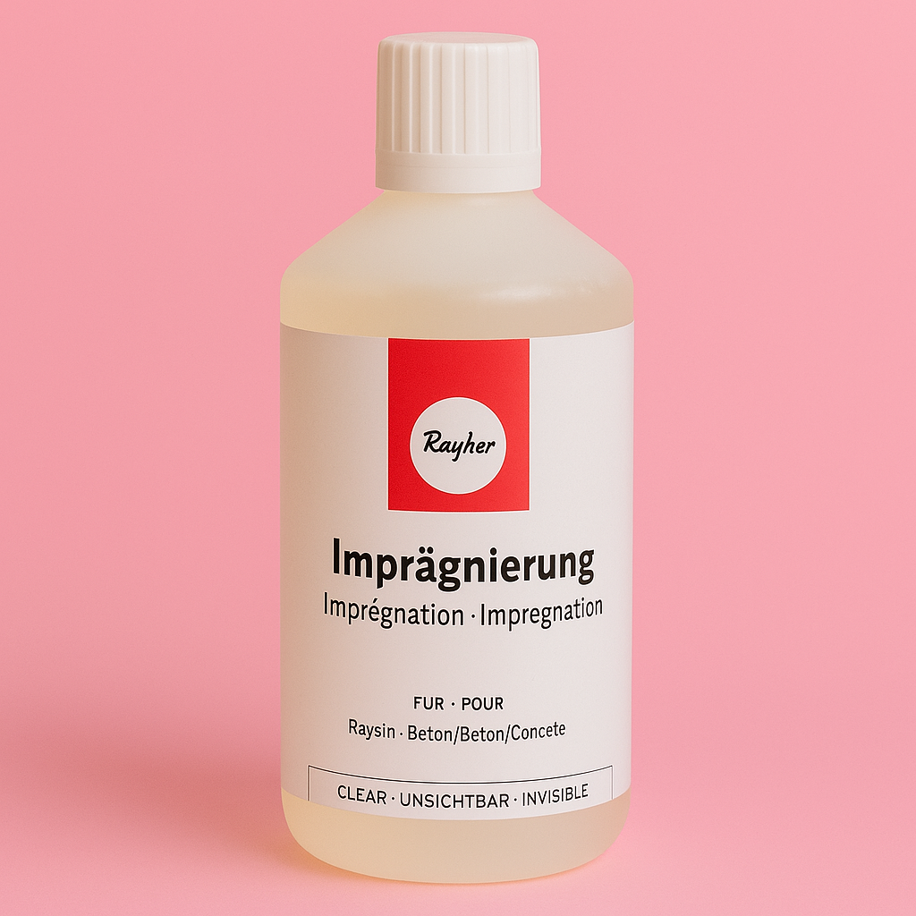 Impregnation for resin, concrete
