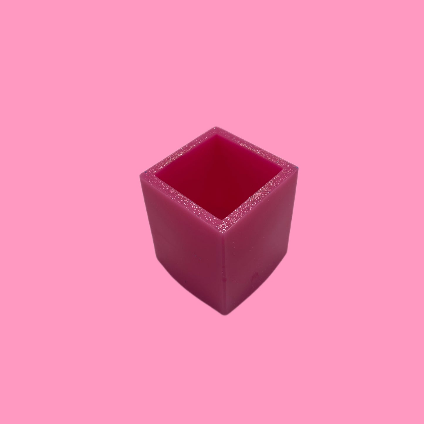 Petit pot carré Barbie Pink