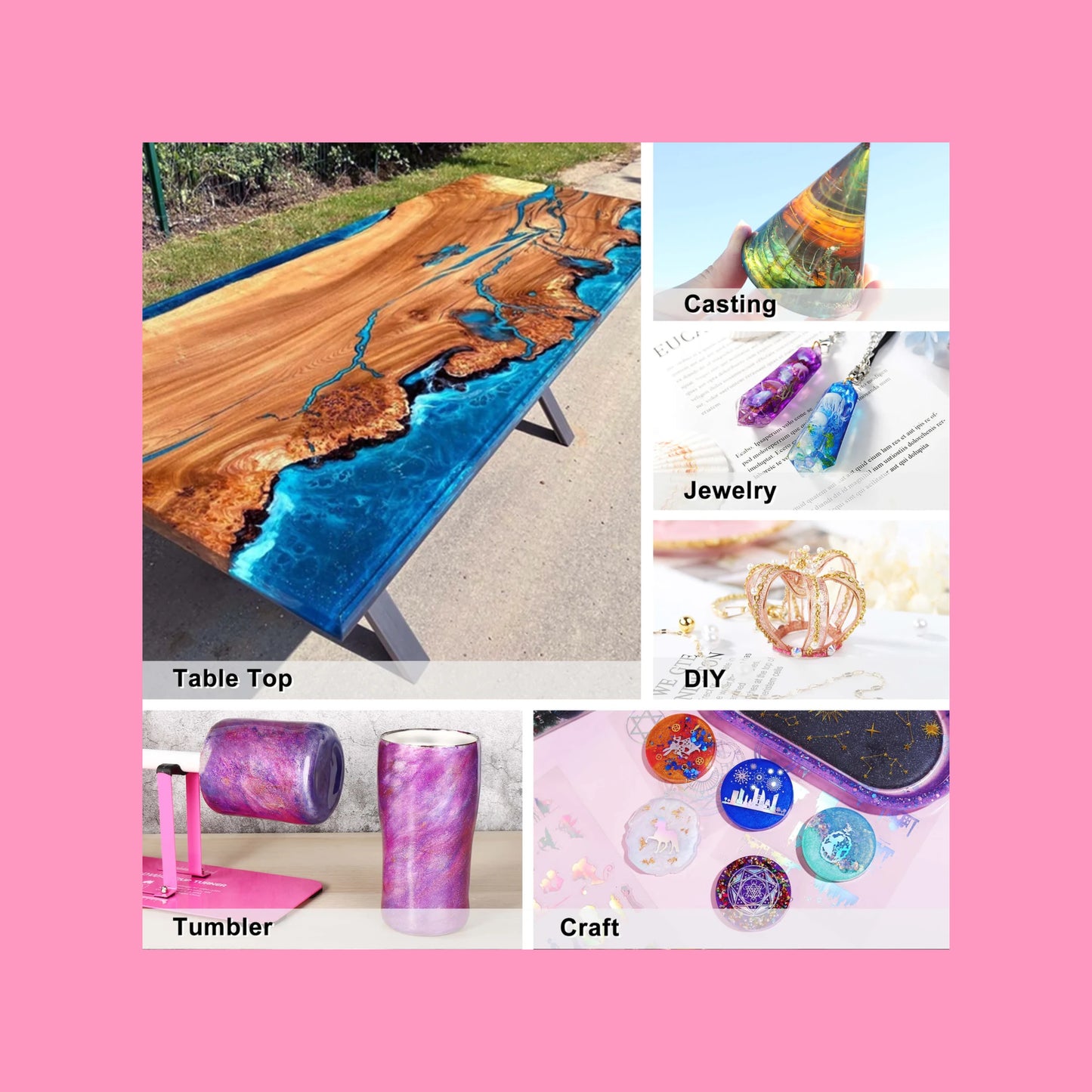 Epoxy Resin - Crystal Clear 4kg