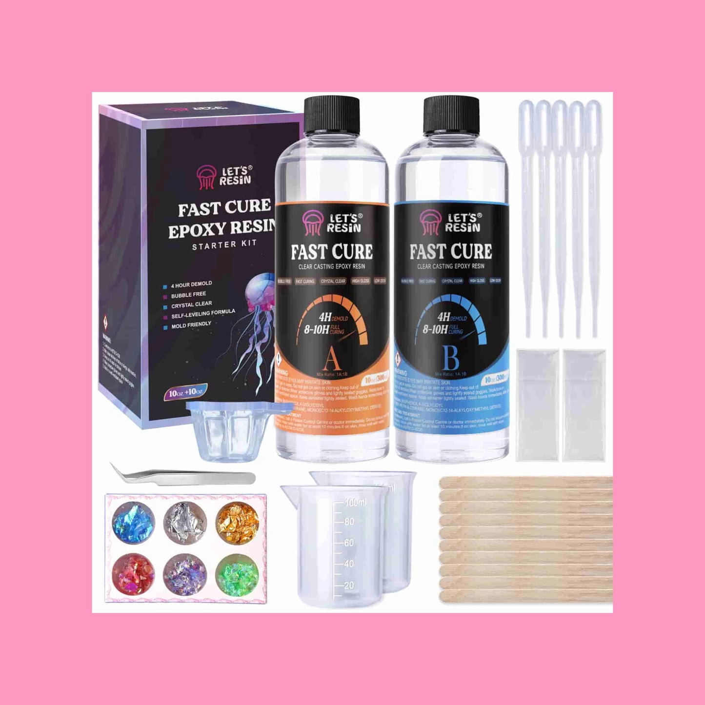Epoxy Resin - Fast Cure 600ml