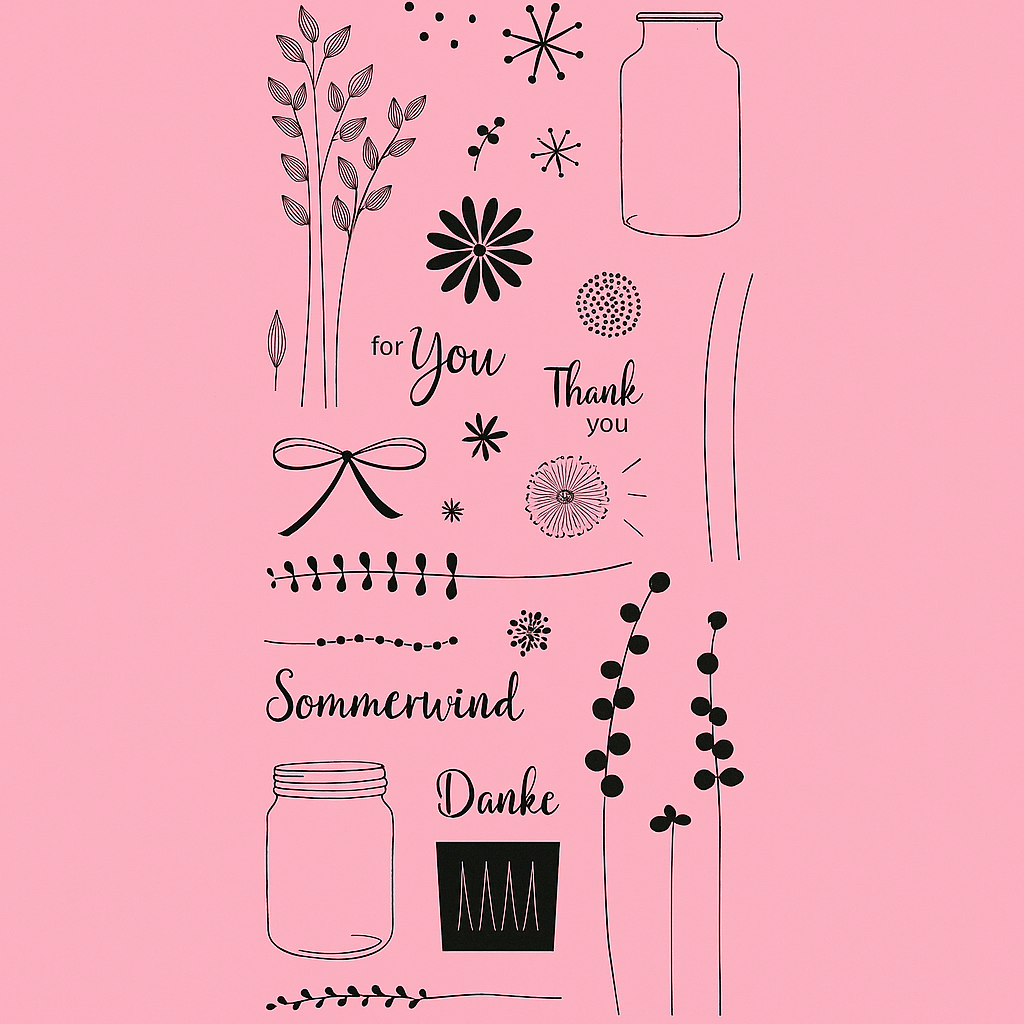 Clear Stamps Botanical