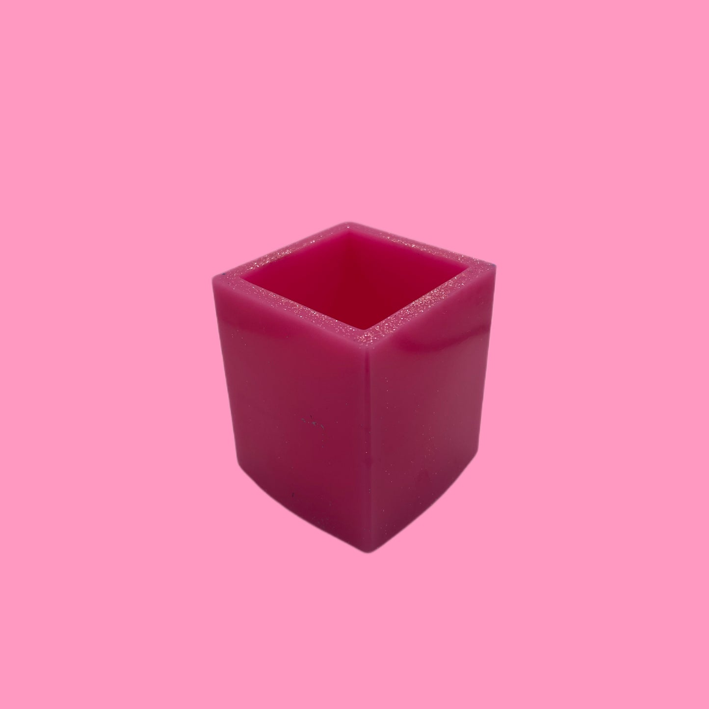 Petit pot carré Barbie Pink