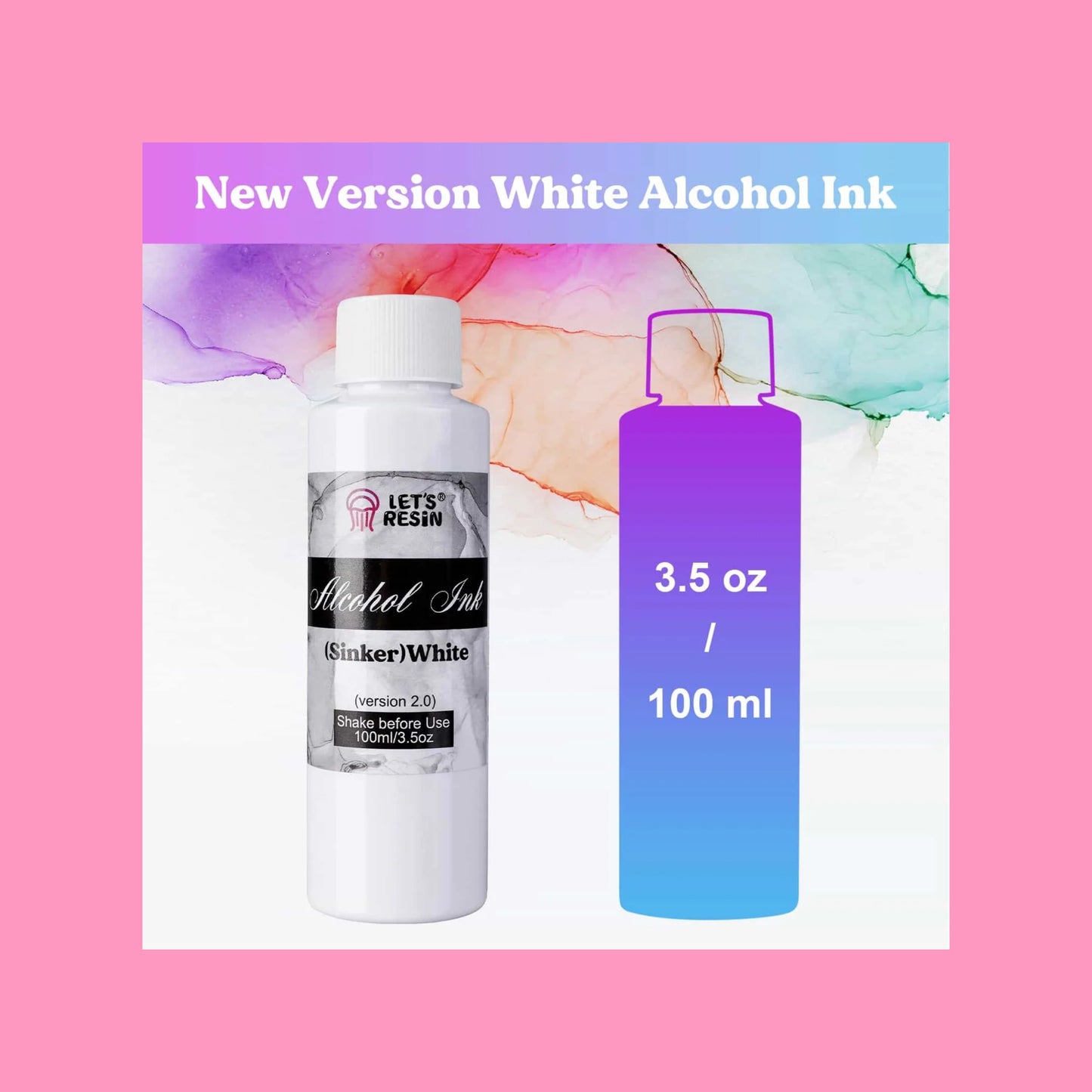 Improved white alcohol ink