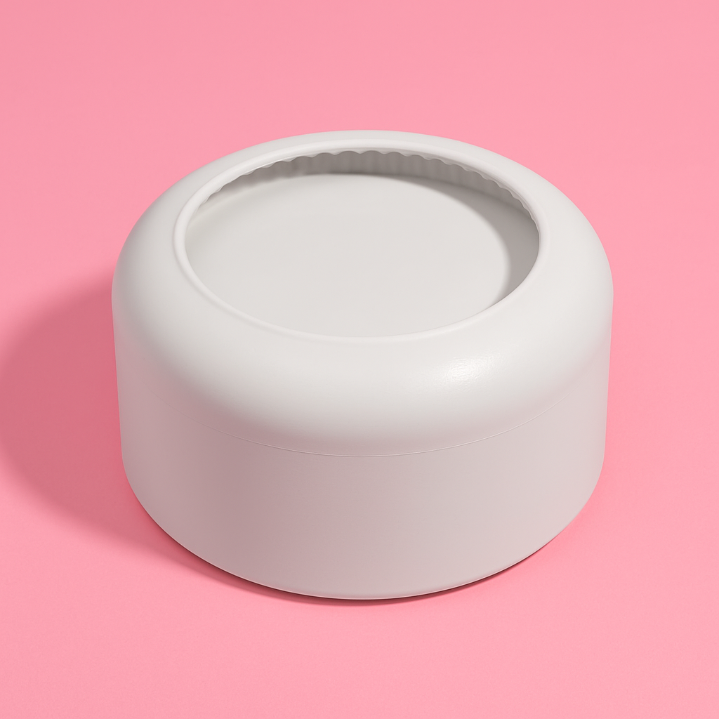 Silicone mold, fluted cup