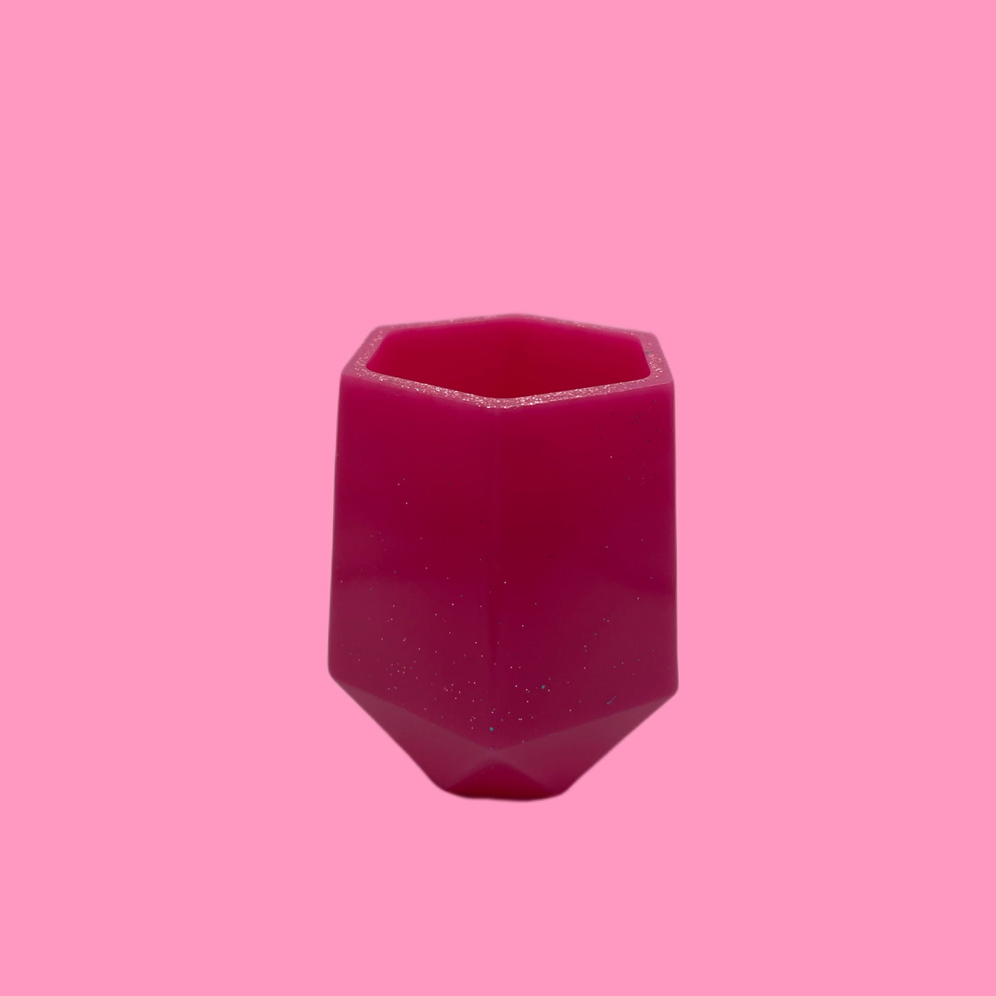Petit pot hexagonale Barbie Pink