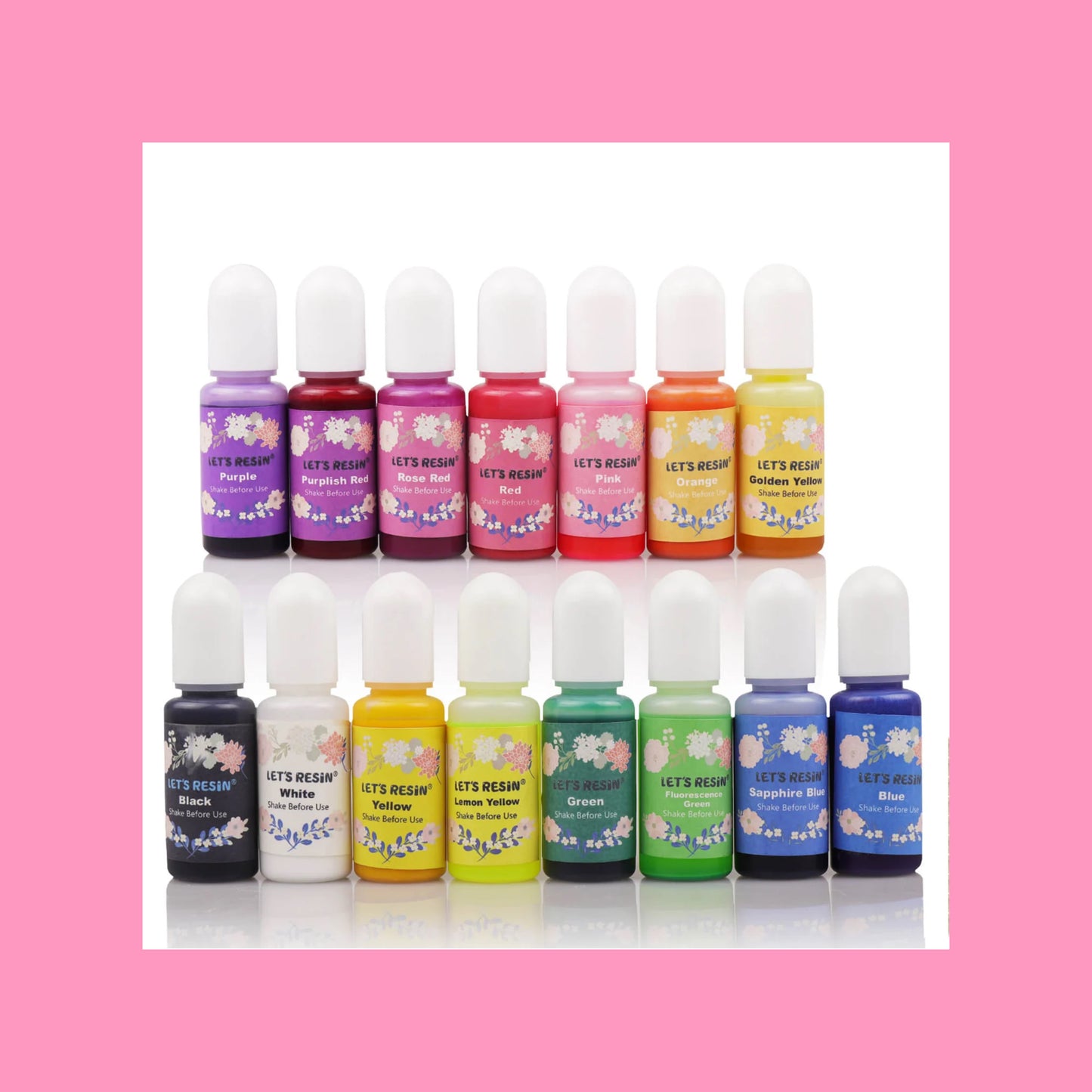 15 translucent colors