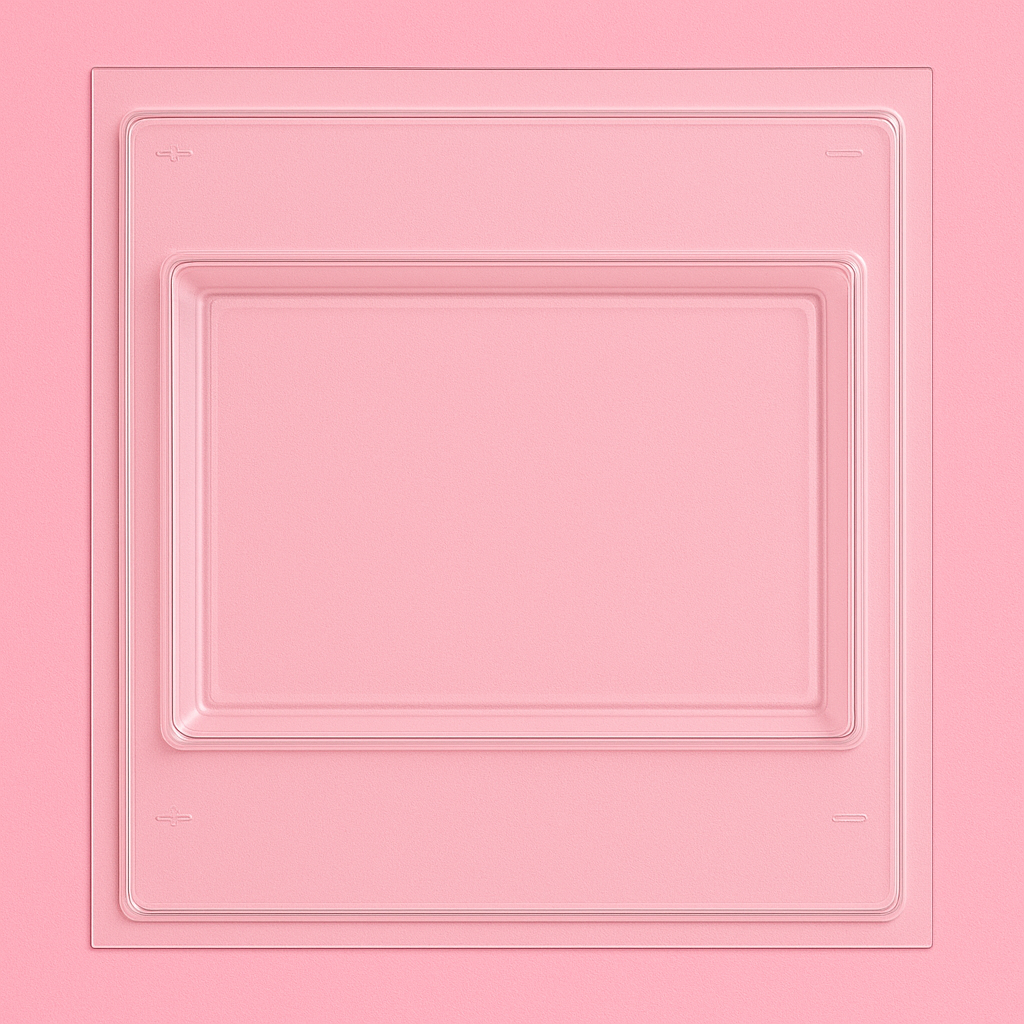 Rectangular PET tray mold