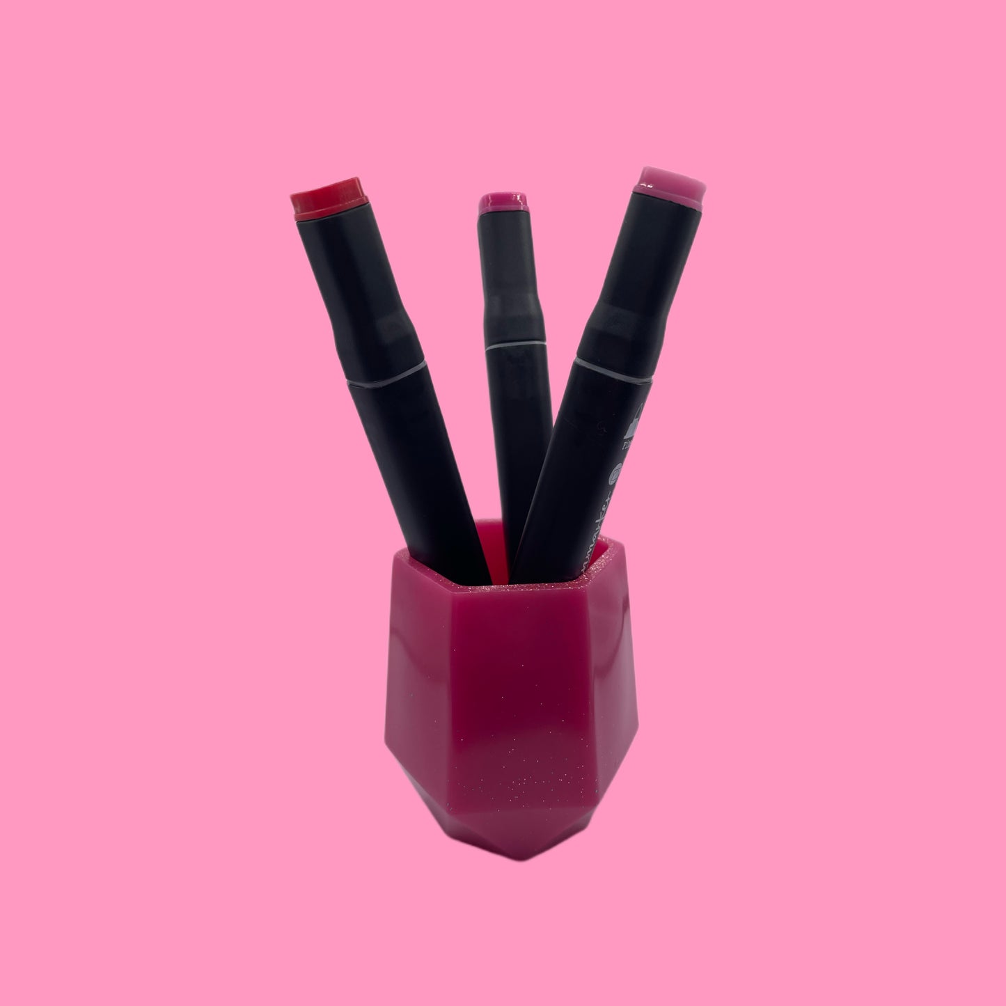 Petit pot hexagonale Barbie Pink