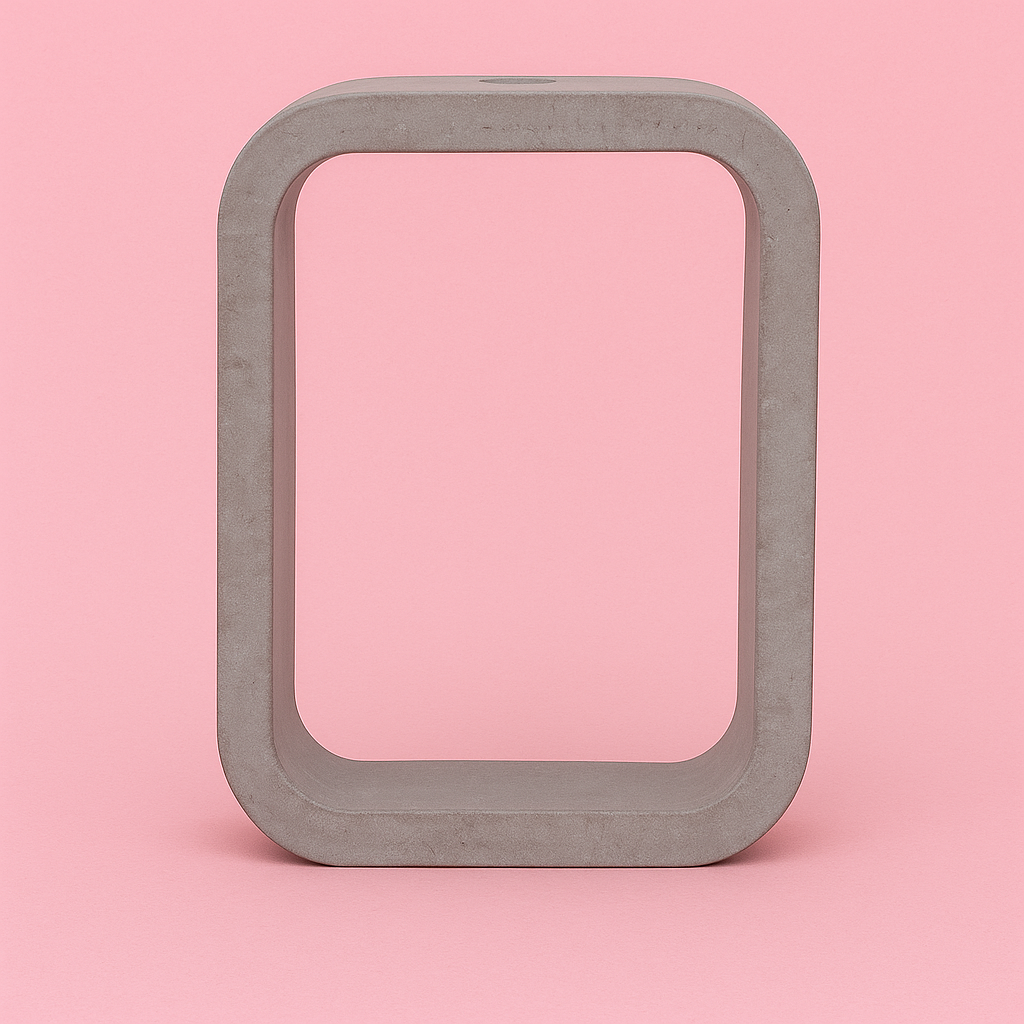 Silicone mold, rectangular vase