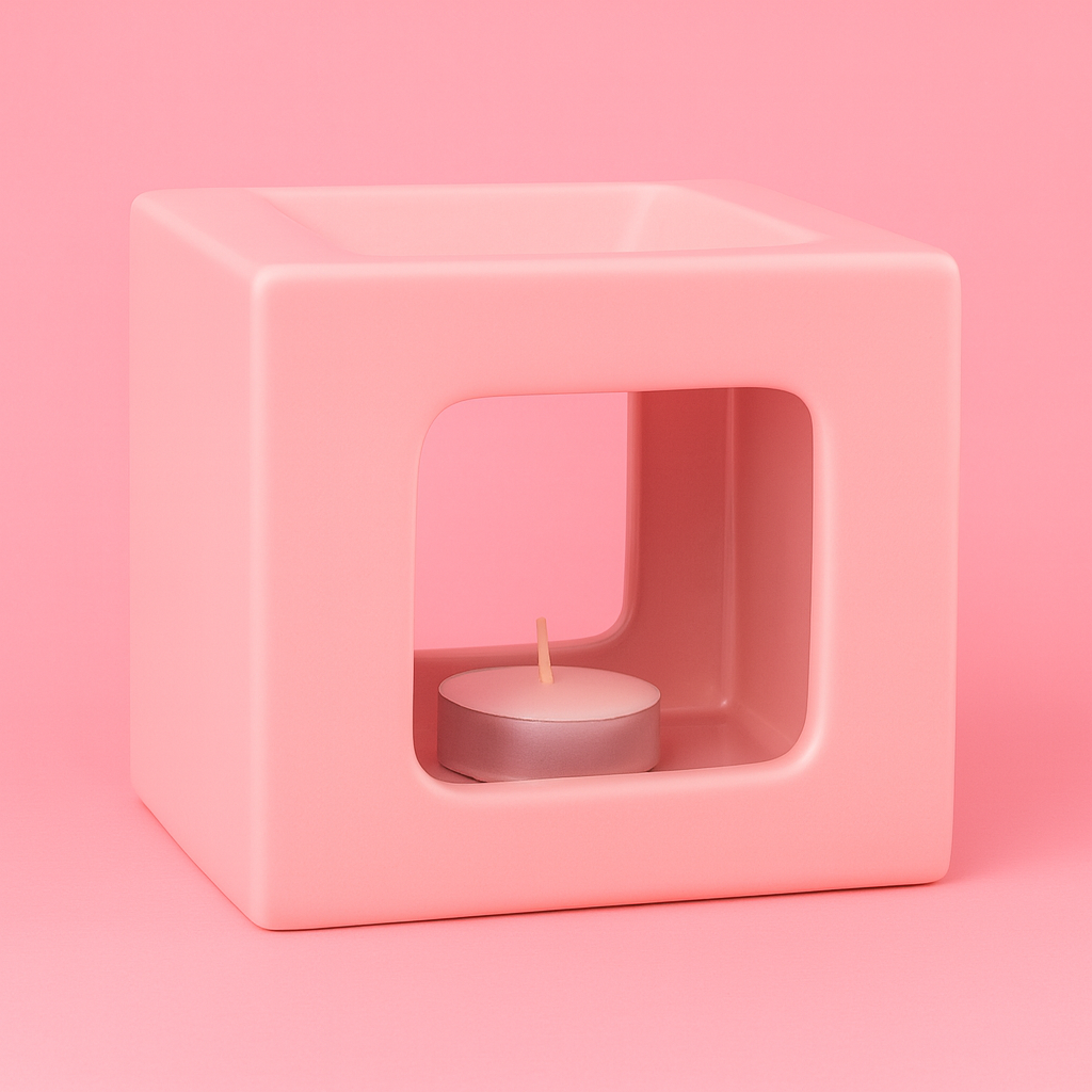 Brûleur Cube - Rose