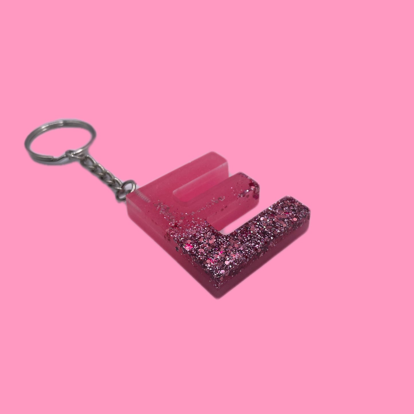 Pink & Glitter Letter