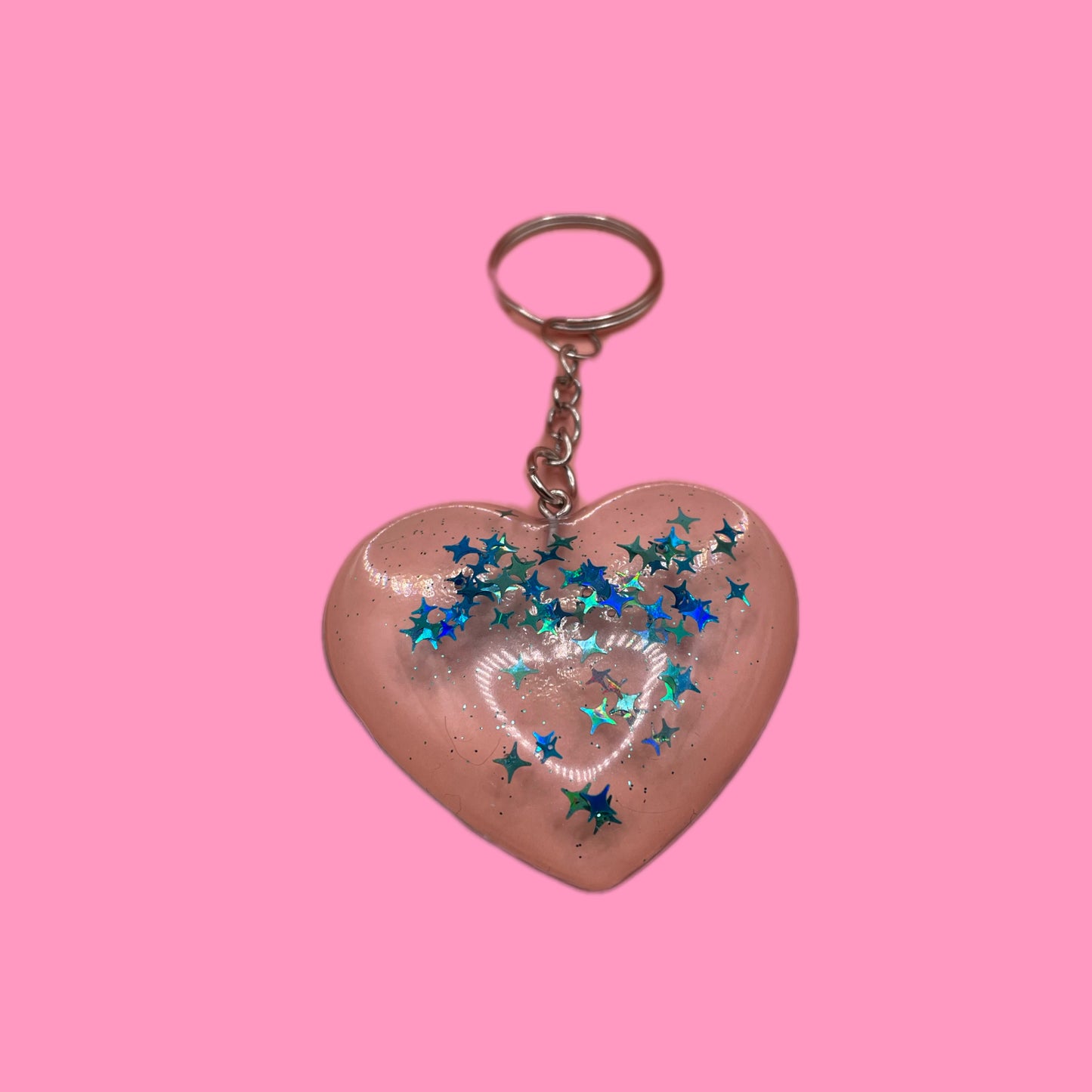 Heart glitter