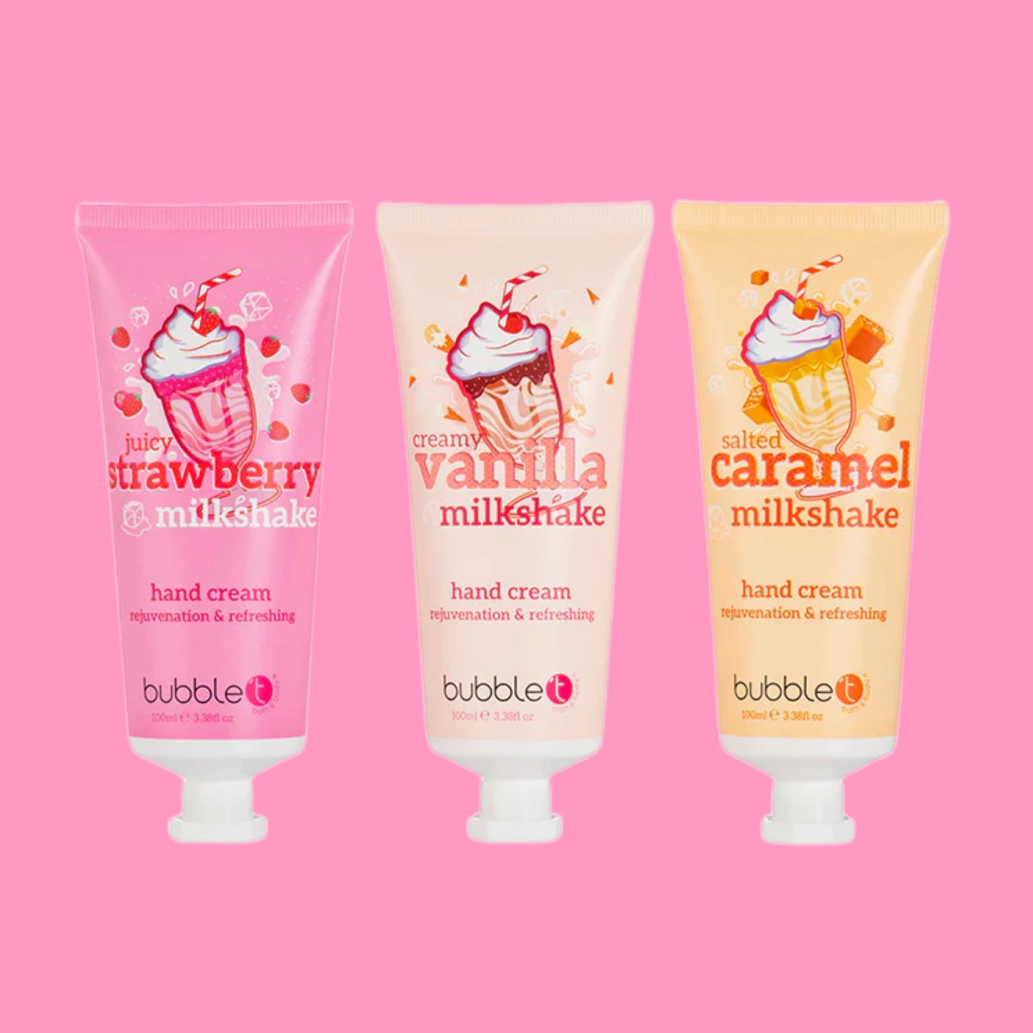Milkshake Feuchtigkeitsspendende Handcreme-Geschenkset (3 x 100 g)