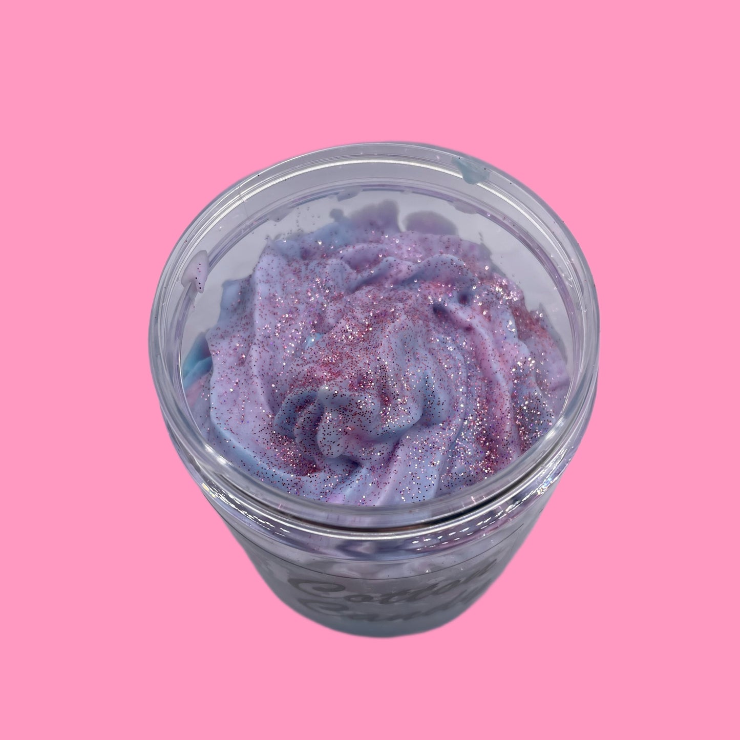 Fondant in a jar - Cotton Candy