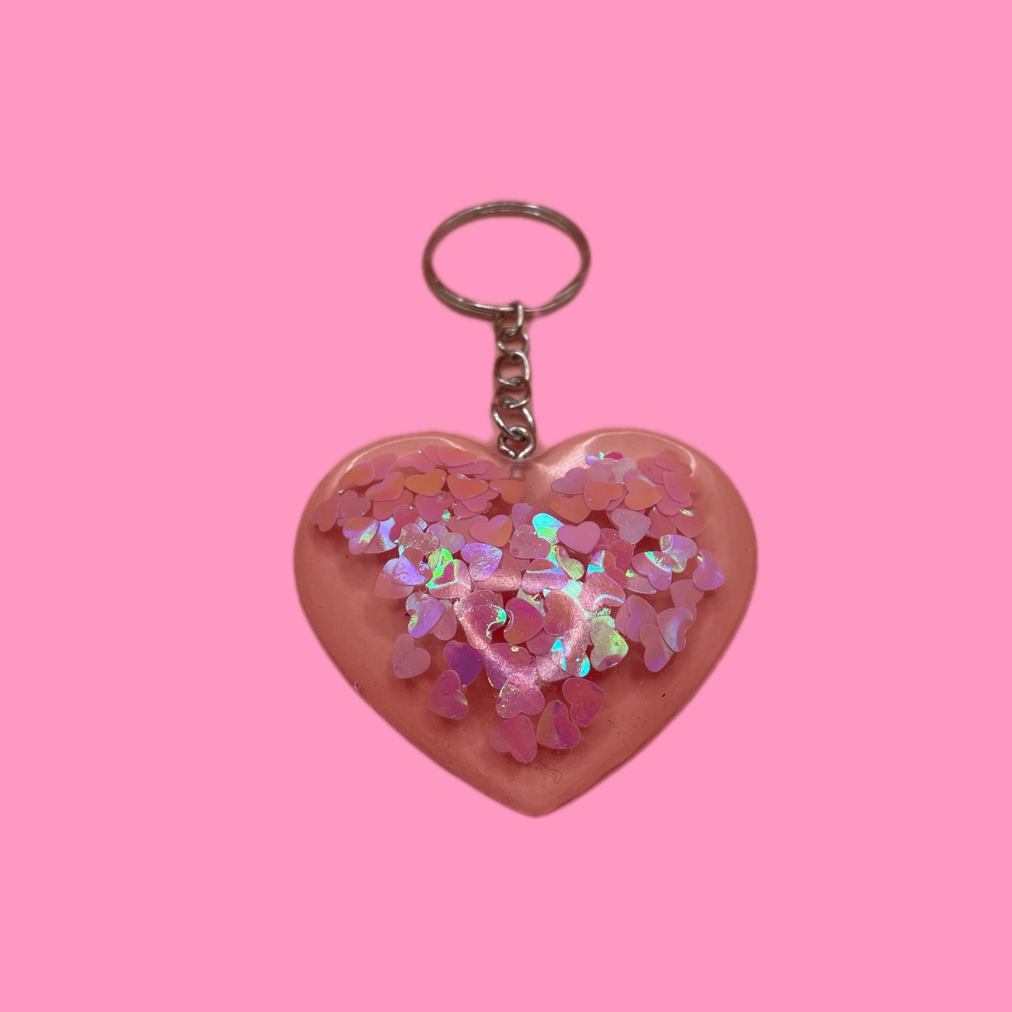 Heart glitter