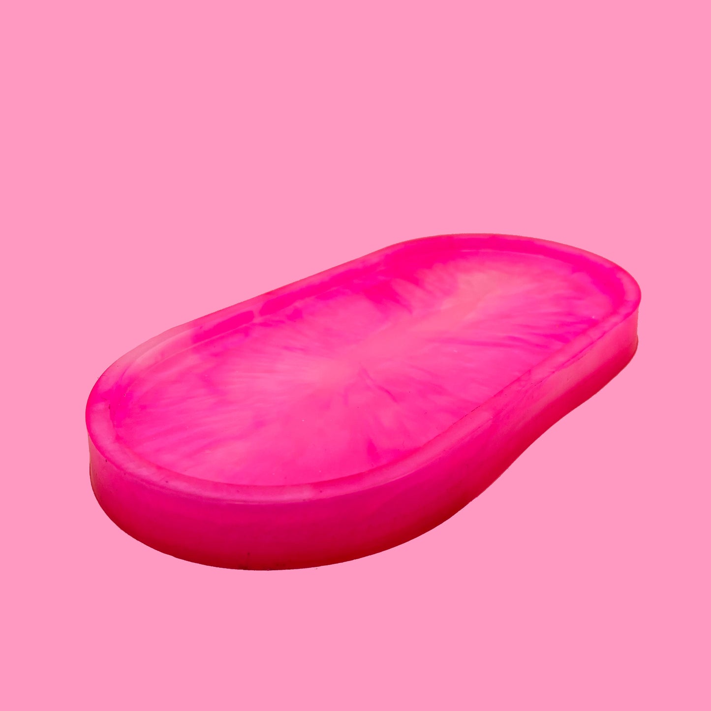 Vide poche ovale pink