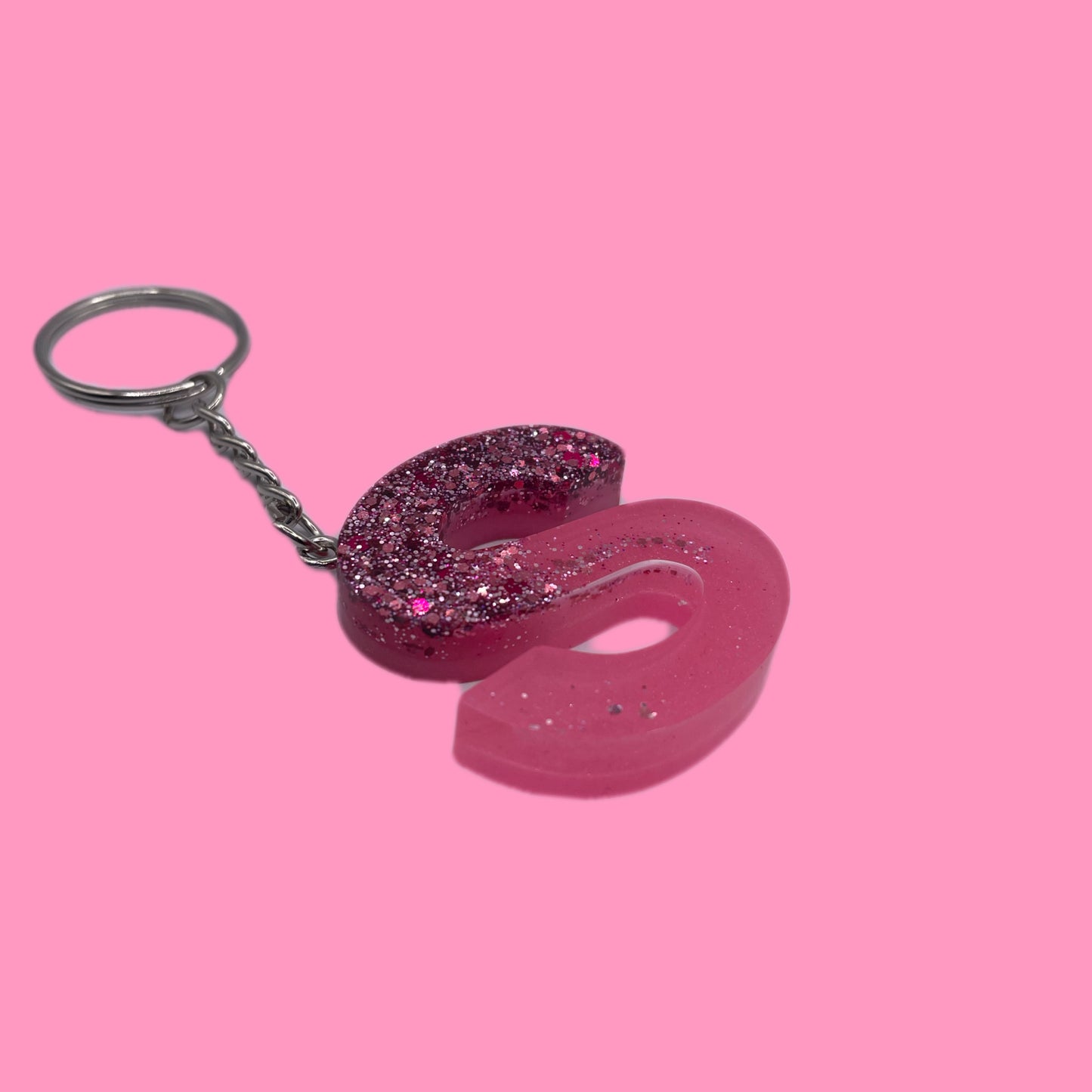 Pink & Glitter Letter