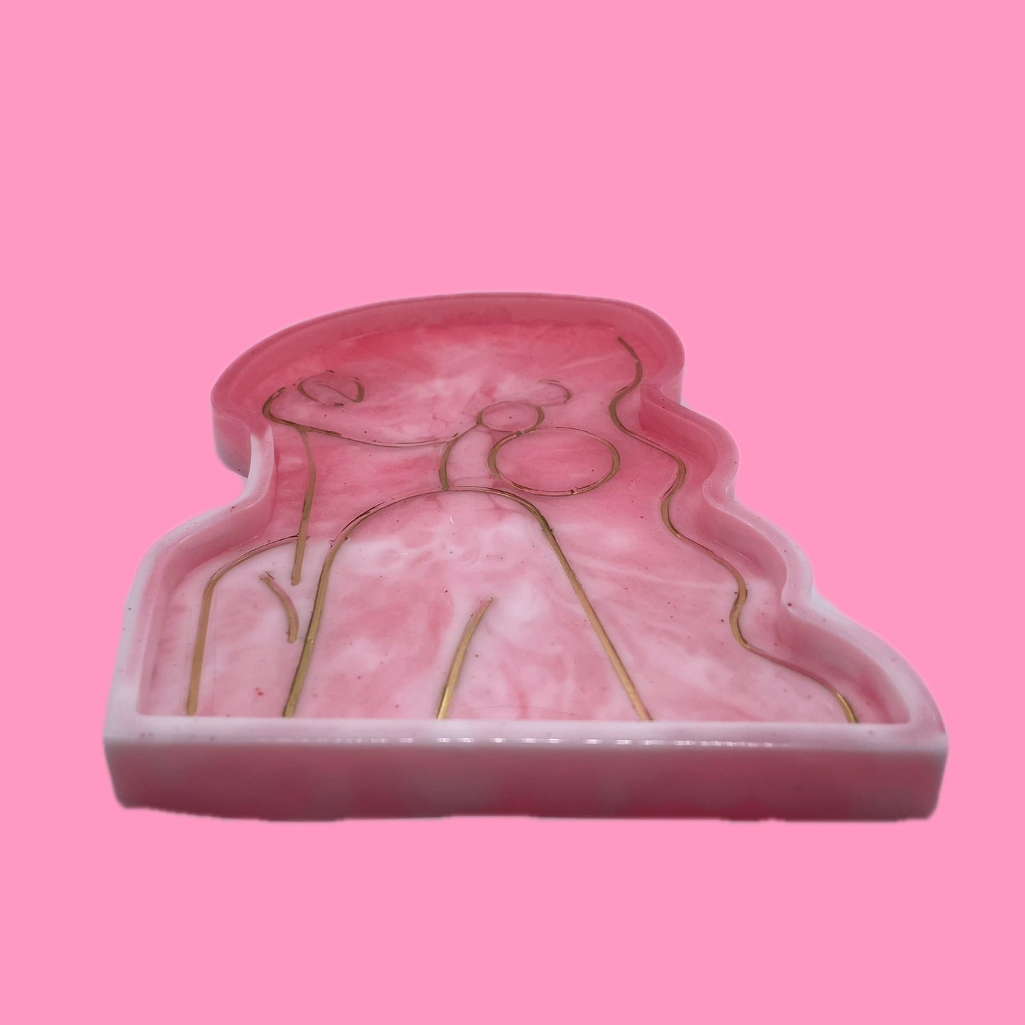 Amber trinket box - Girly