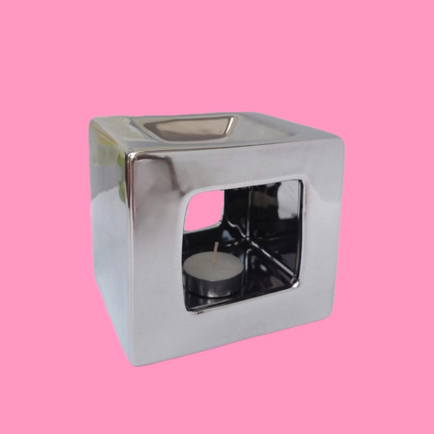 Cube Burner - Chrome