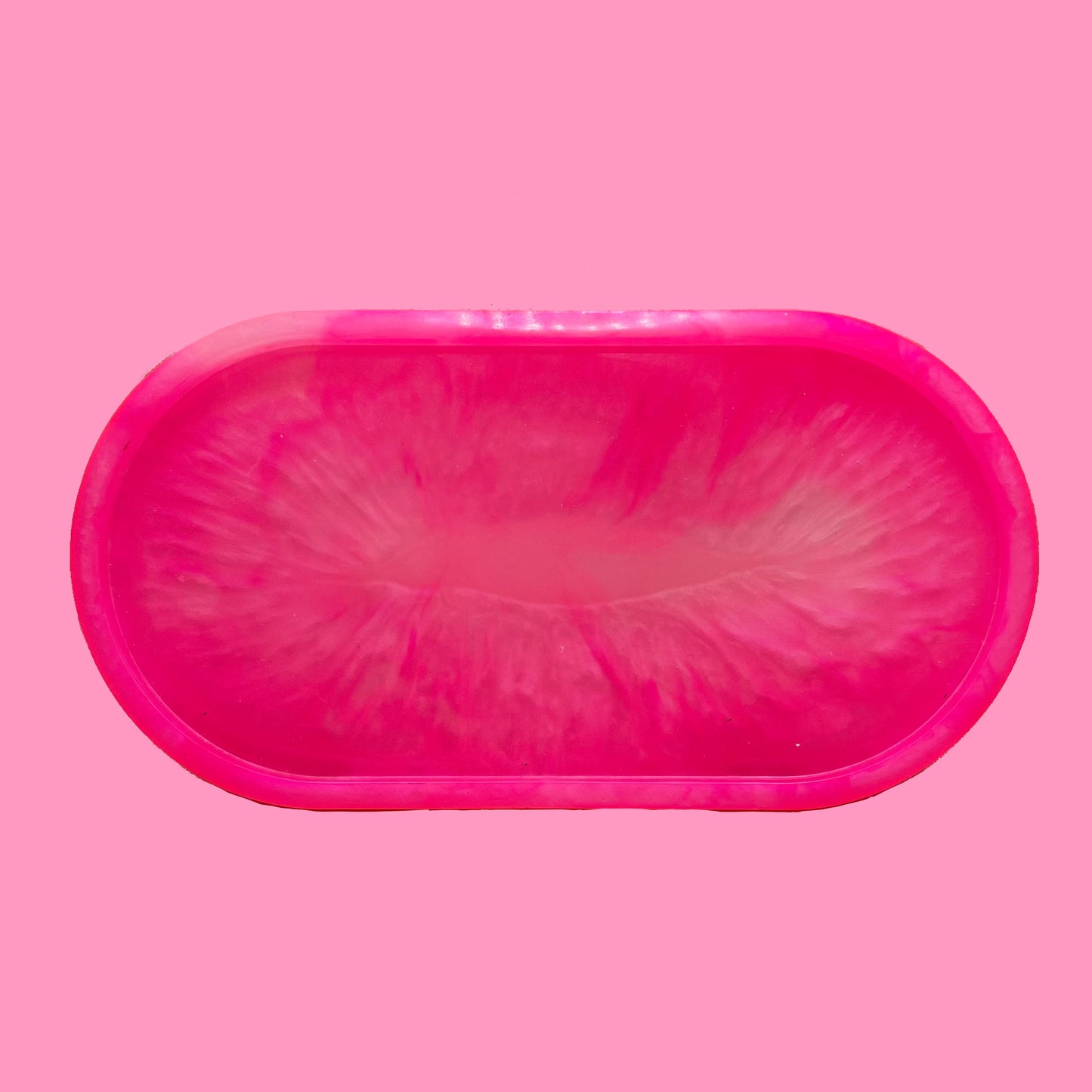 Vide poche ovale pink