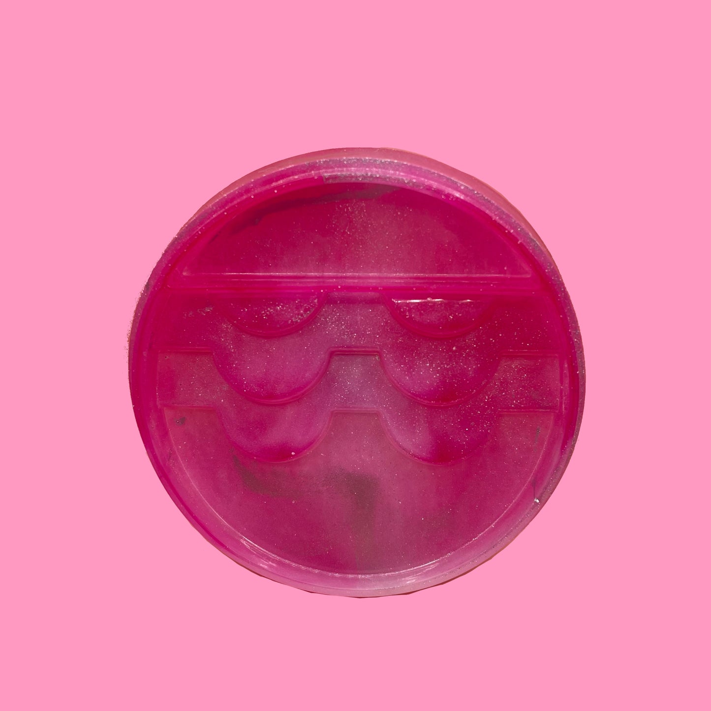 Pink eyelash box