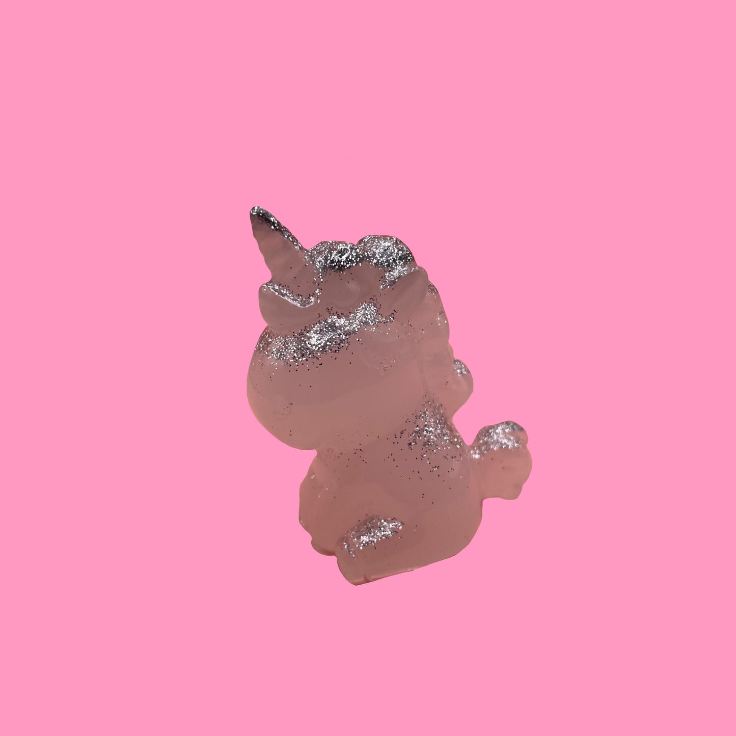 Small white/silver unicorn