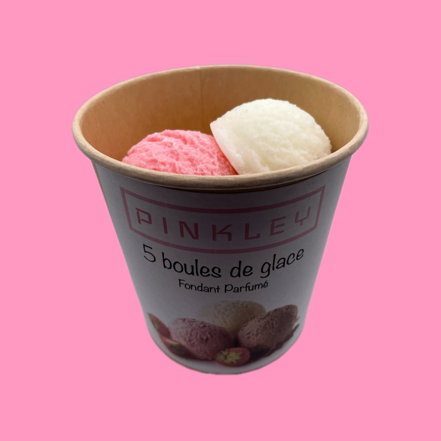 5 scoops of ice cream (melted)