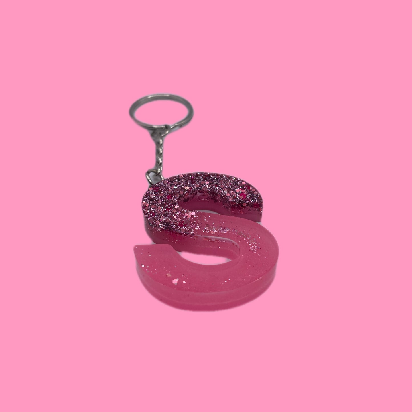 Pink & Glitter Letter