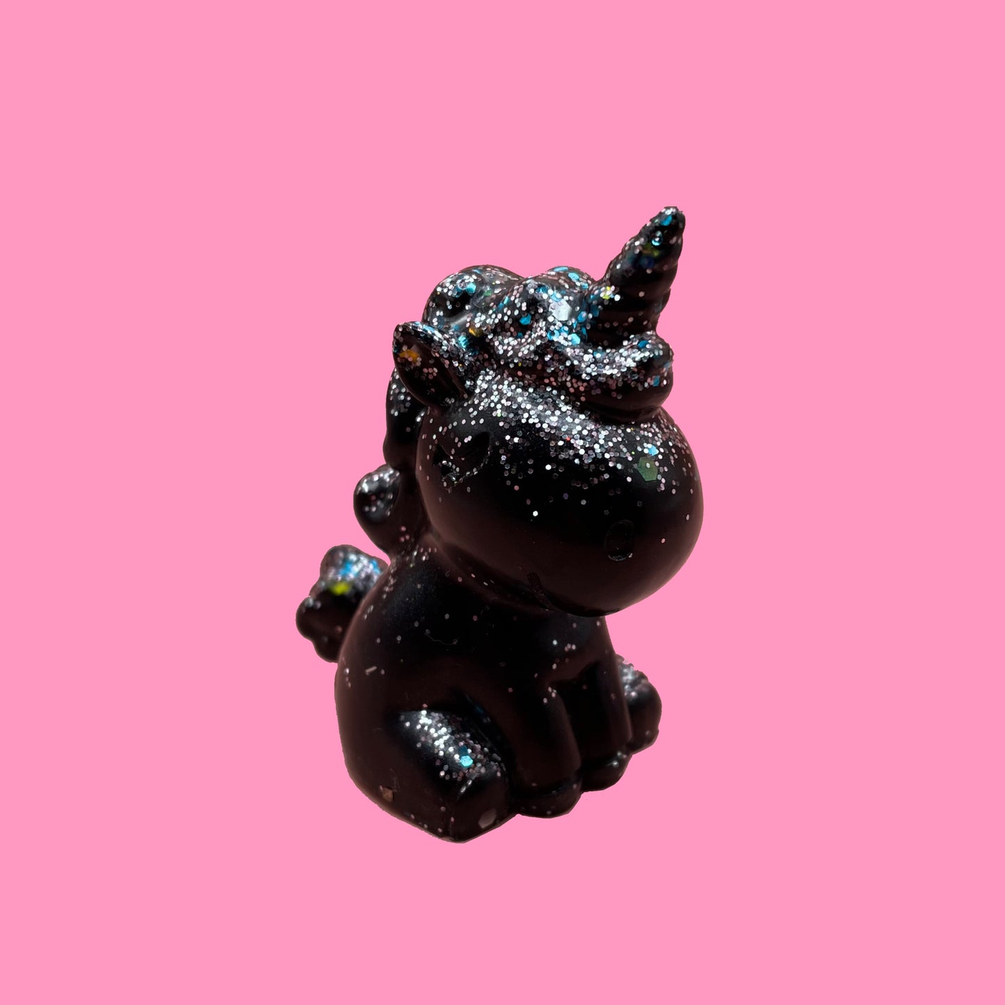 Little black/silver unicorn