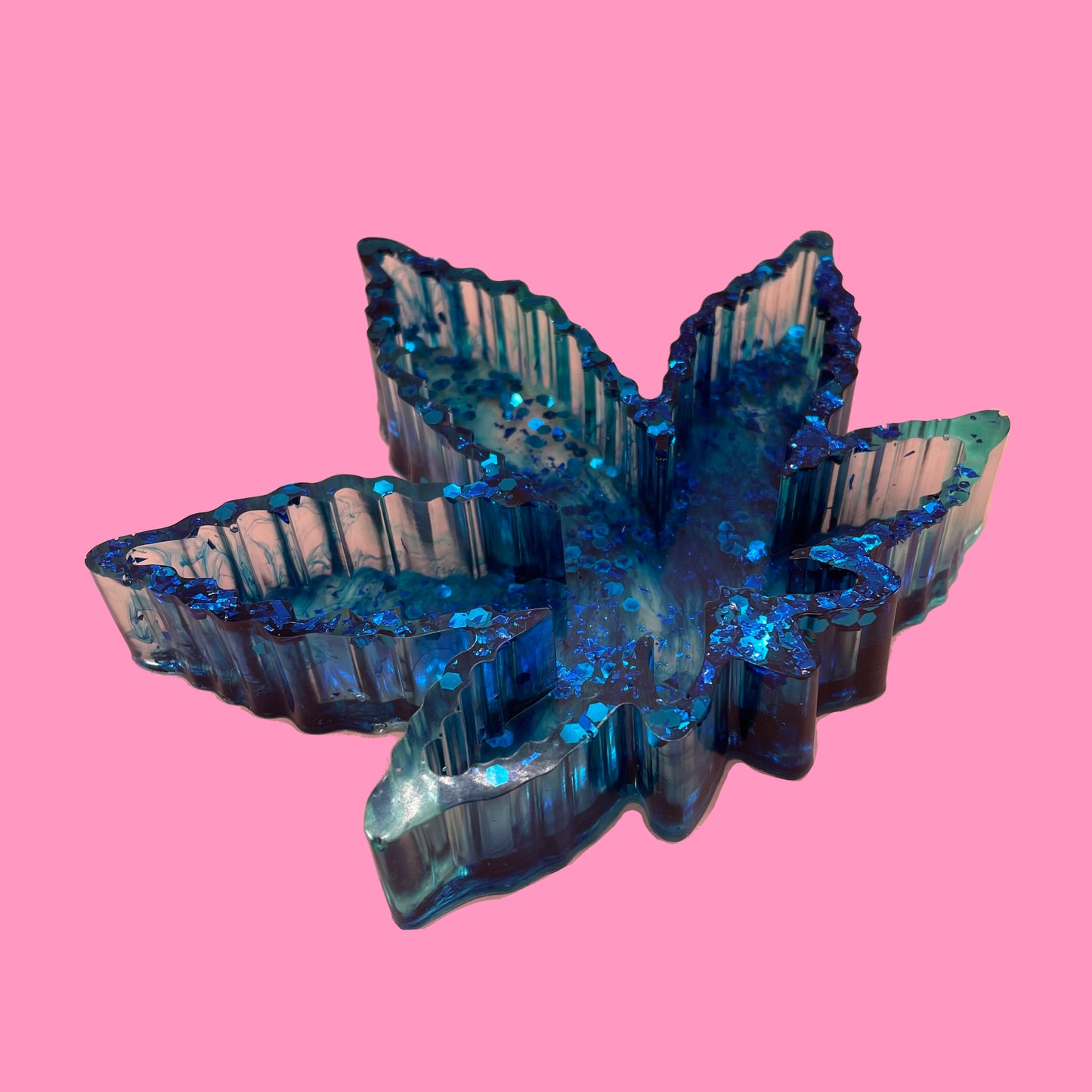 Feuille Bleu