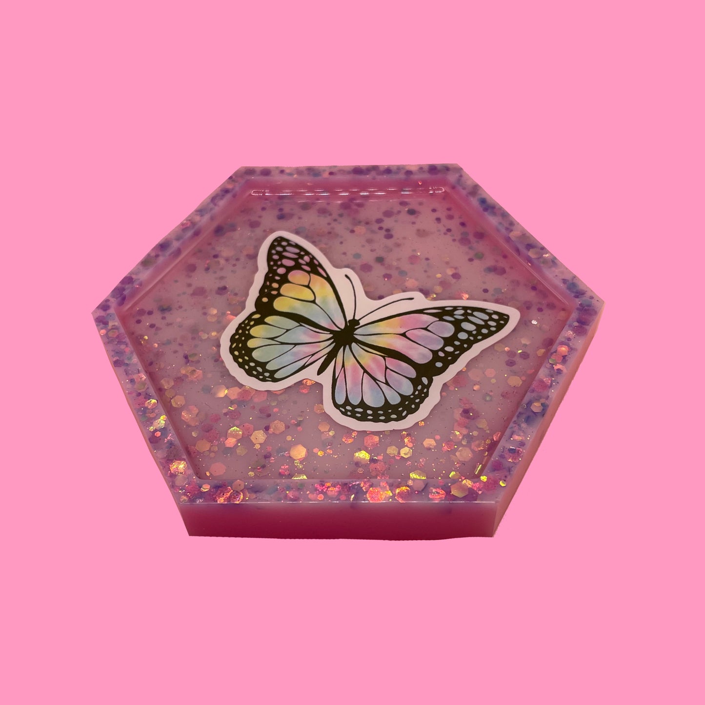 Butterfly trinket tray 1