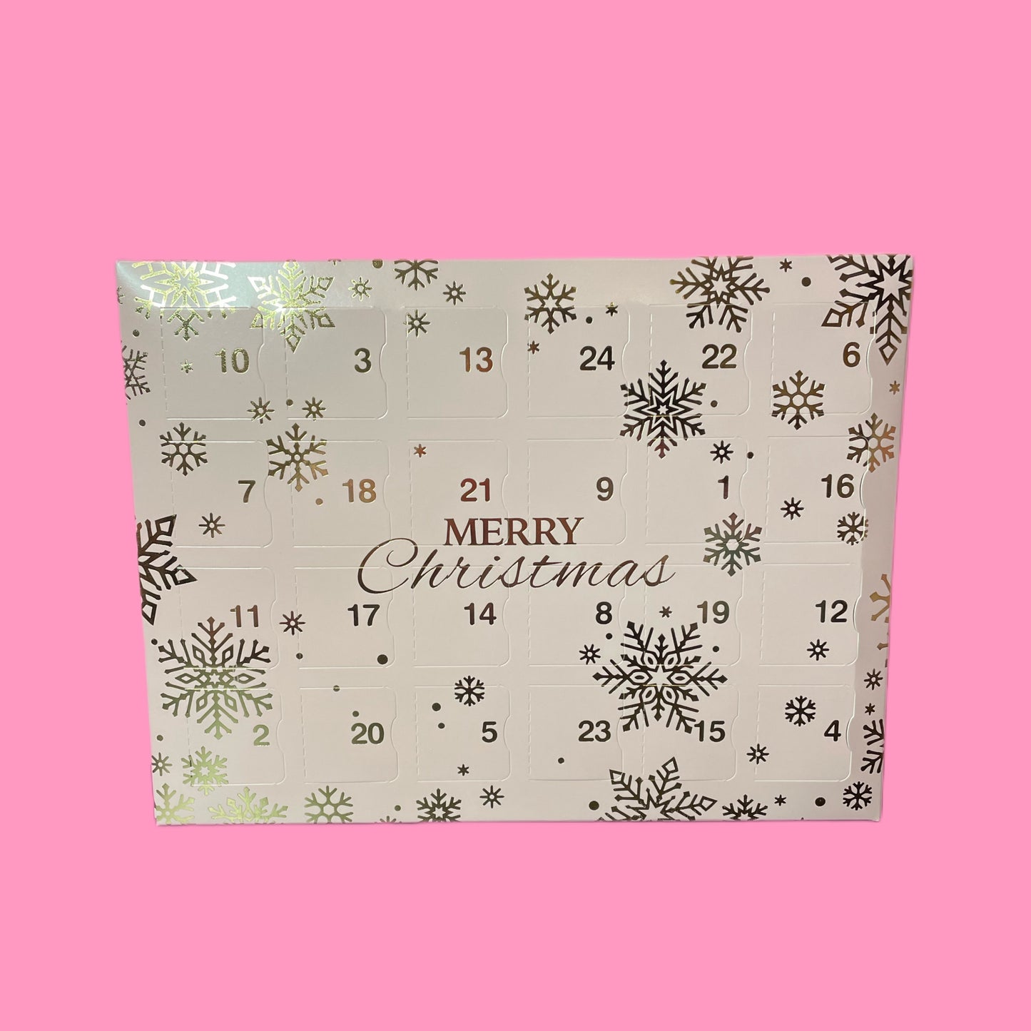Calendrier de l'Avent Rose